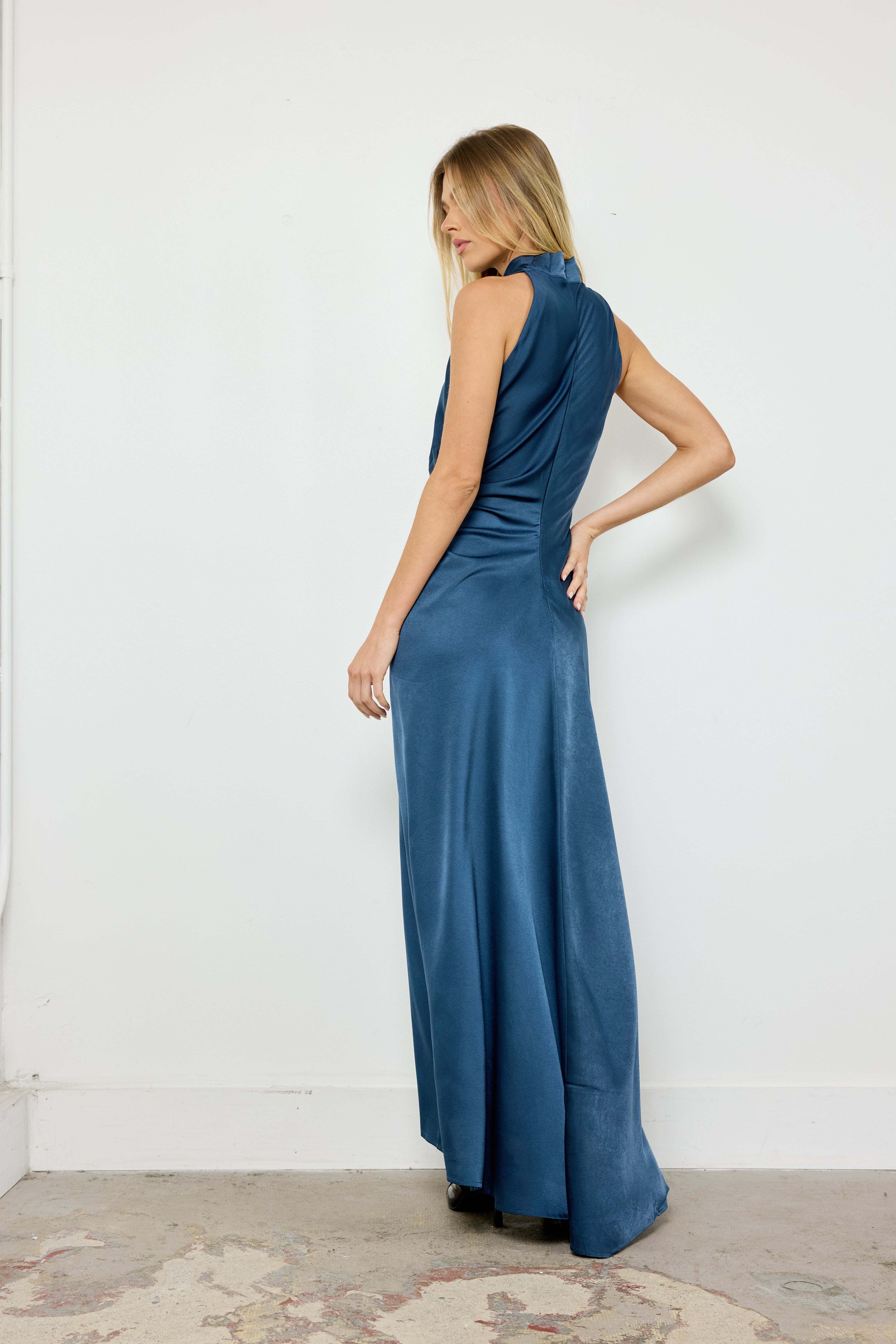 Let Me Down Gently Midnight Blue Dress