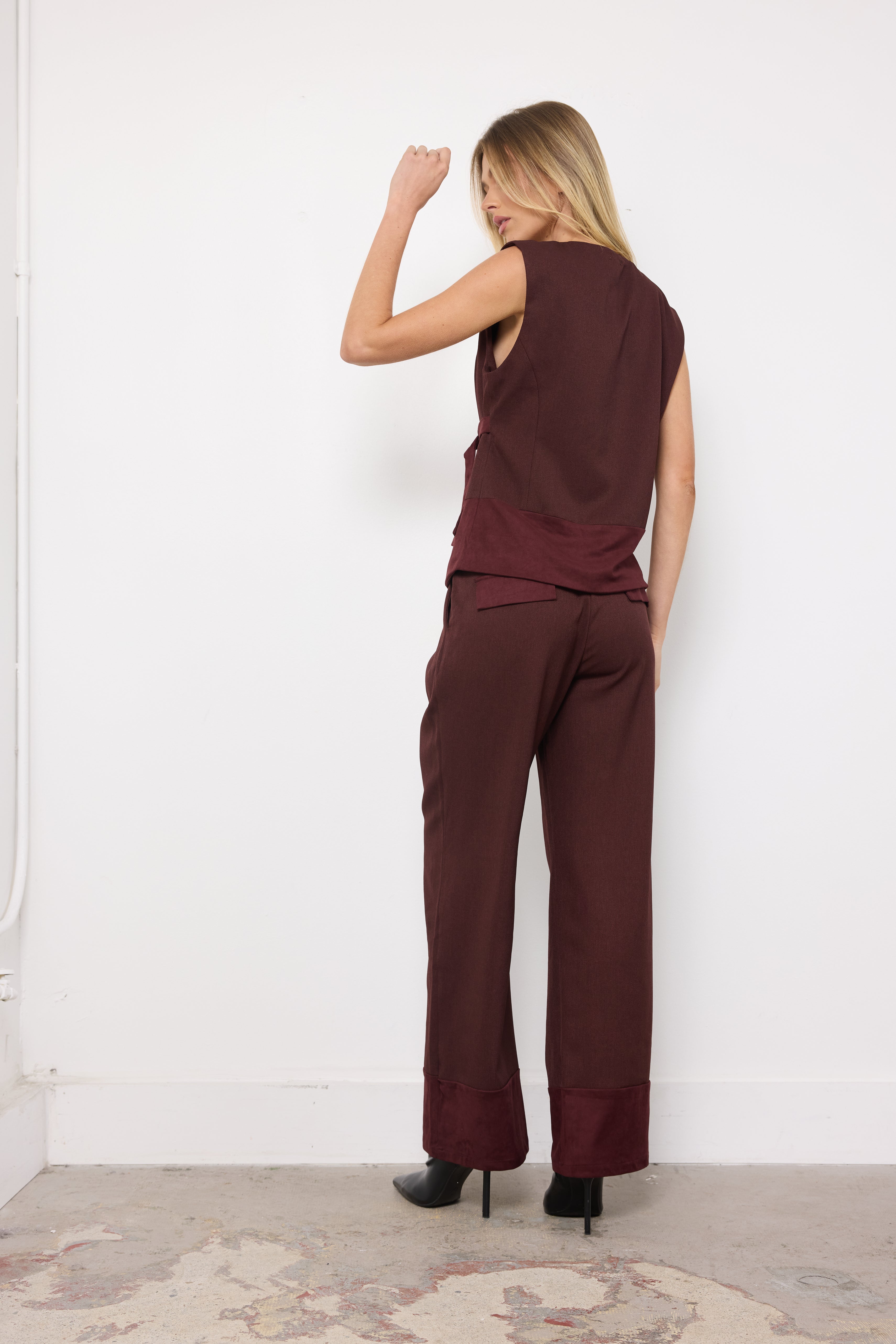 Strangers In The Night Mahogany Top