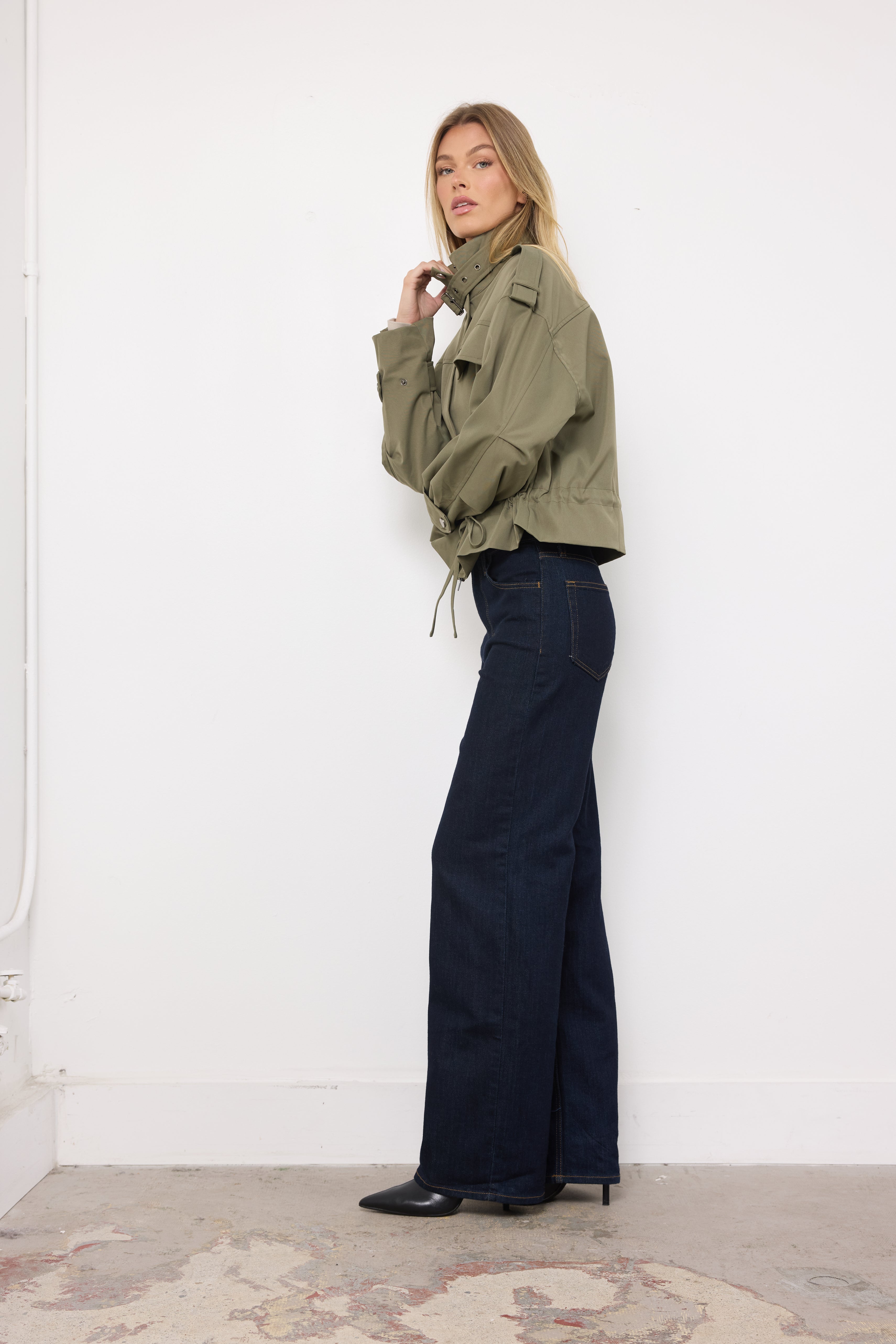 Reporting For Duty Olive Jacket