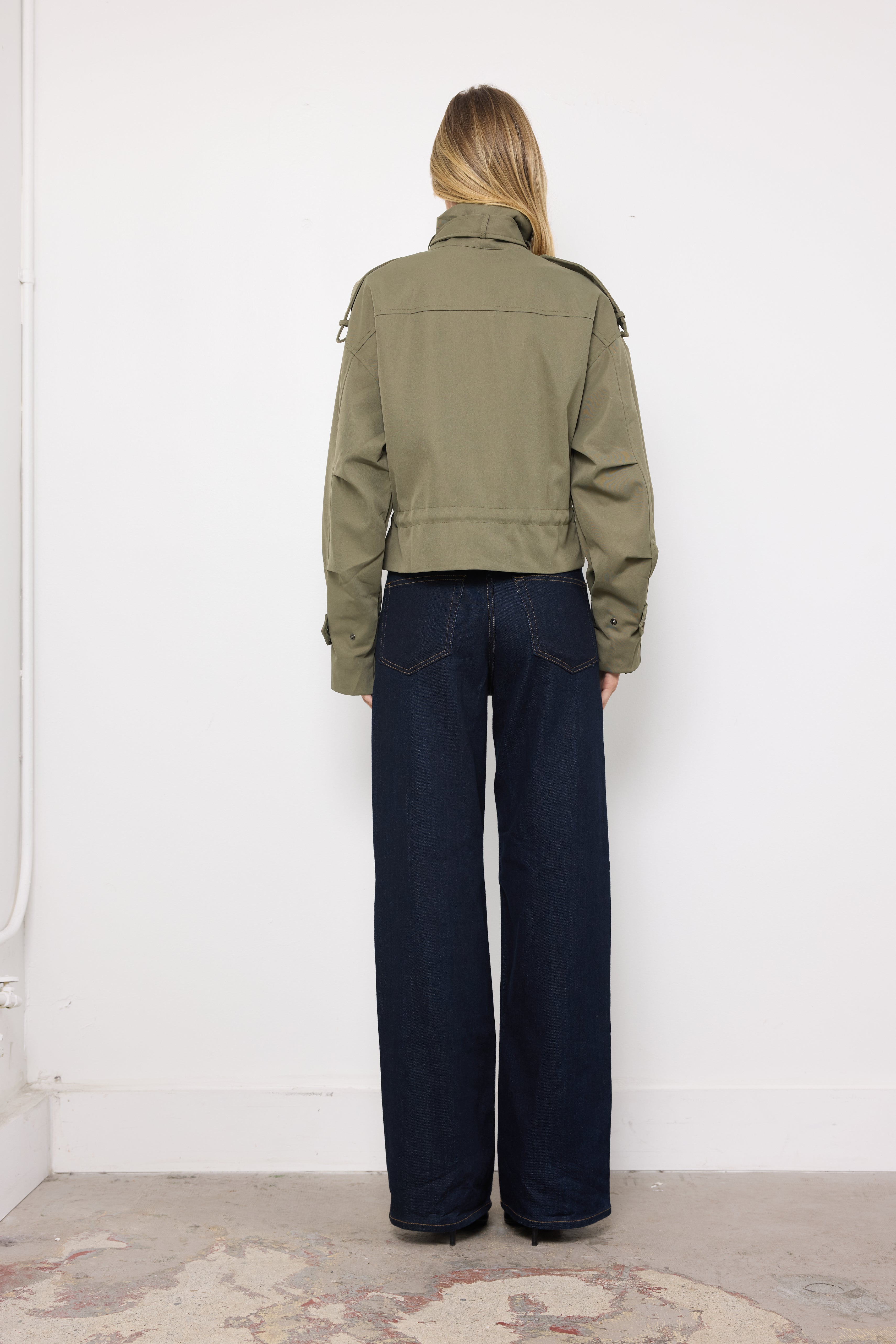 Reporting For Duty Olive Jacket