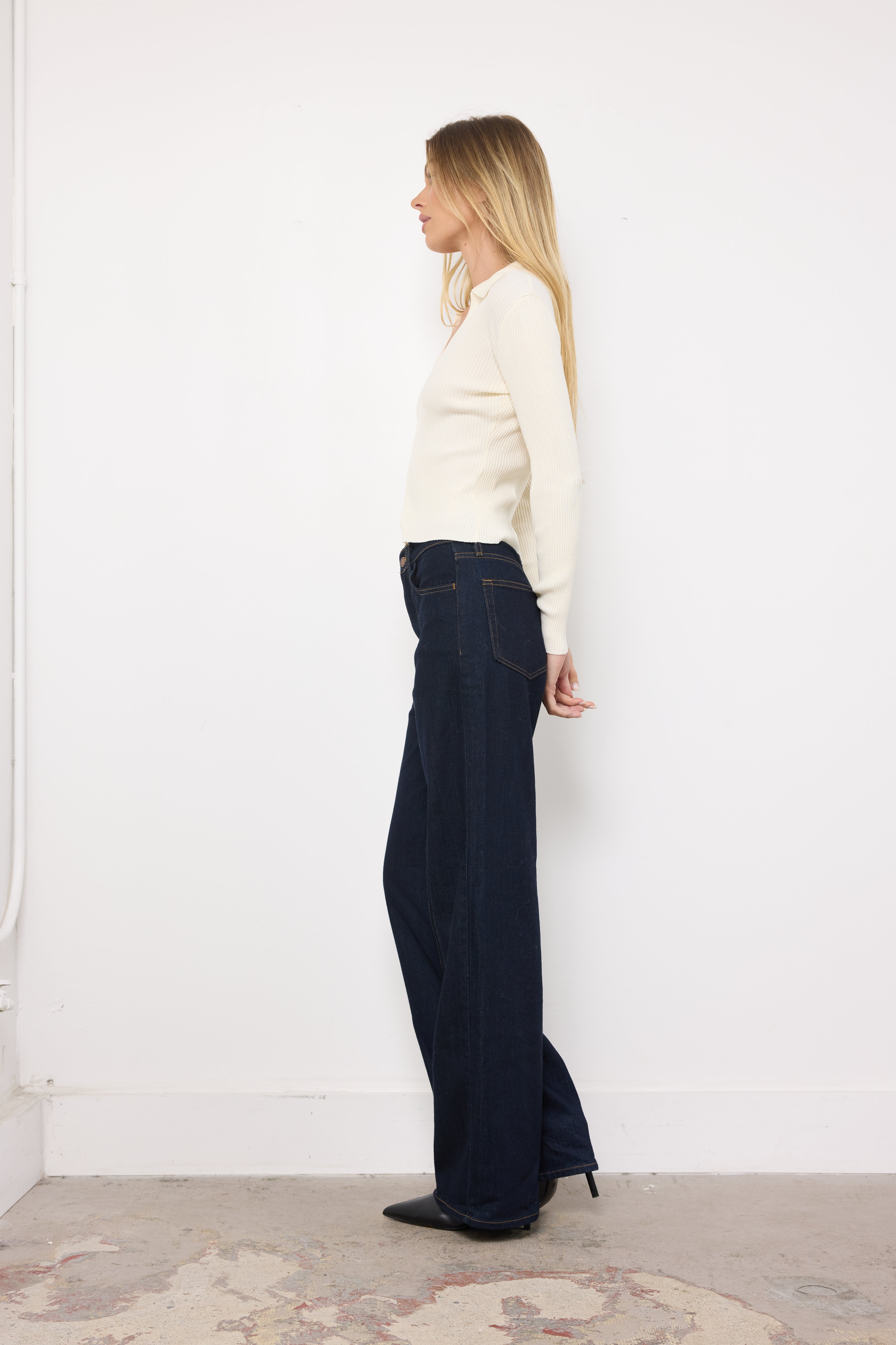 I Feel Something Cream Knit Top