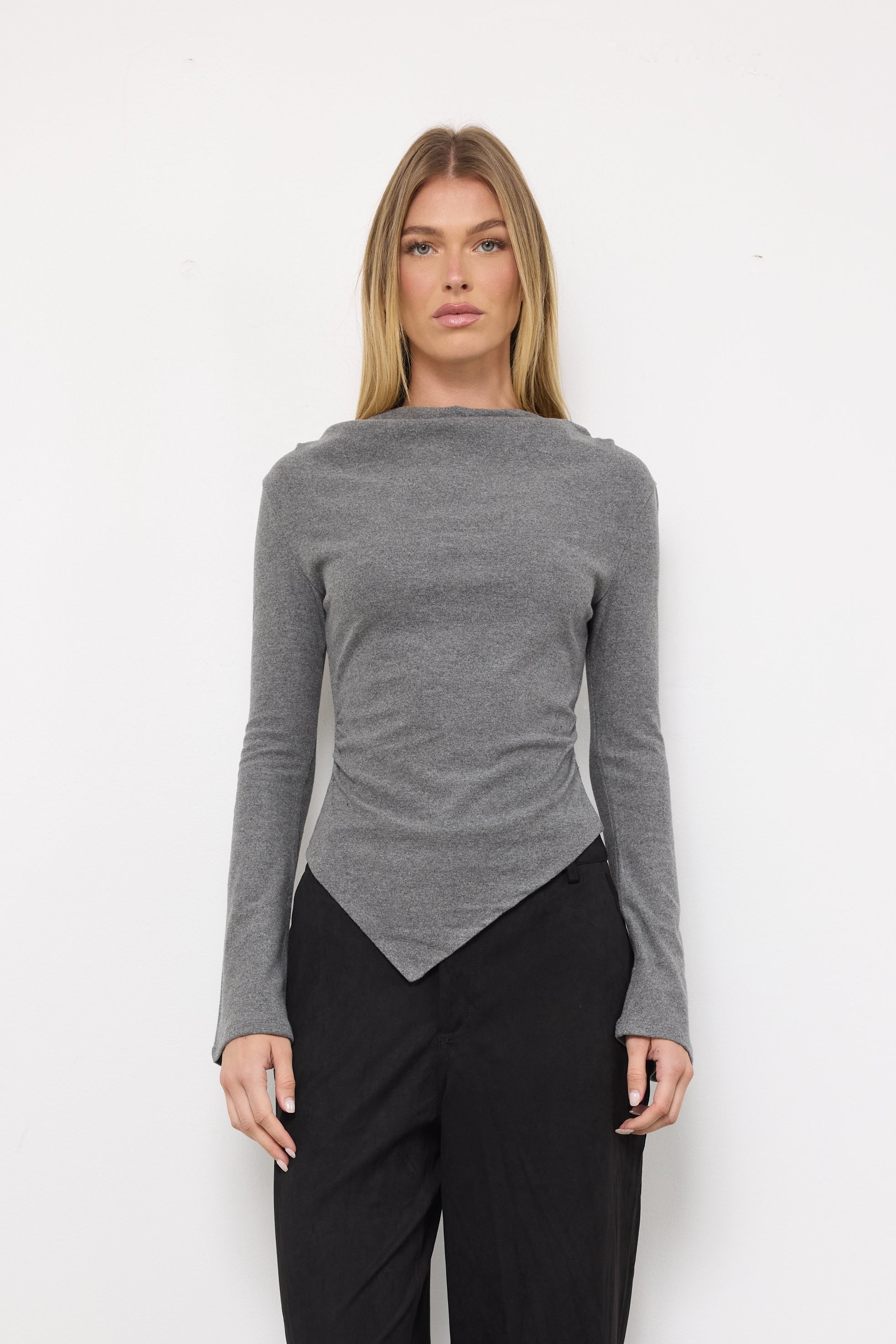 Working Remotely Charcoal Top