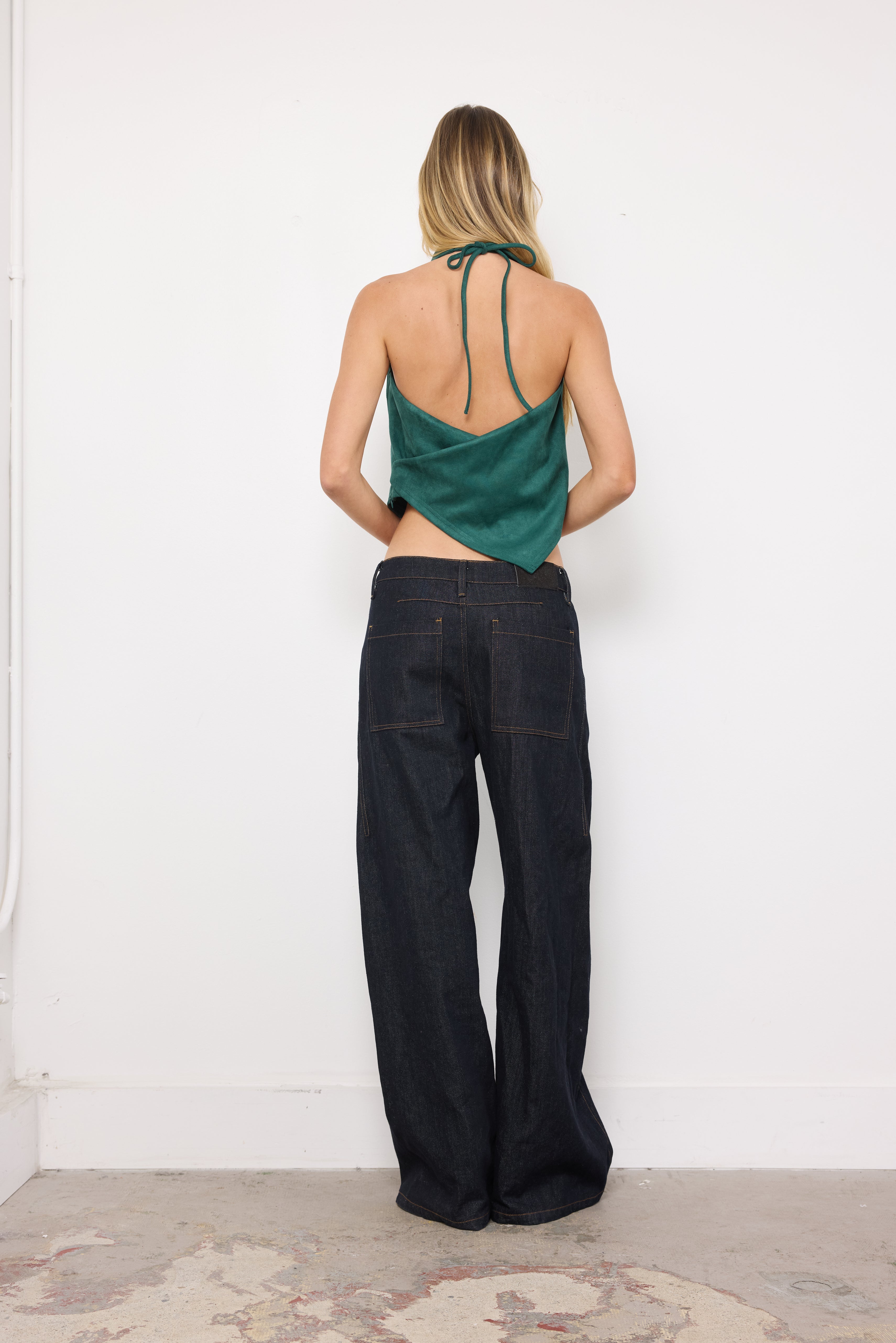 When I'm Gone Emerald Top