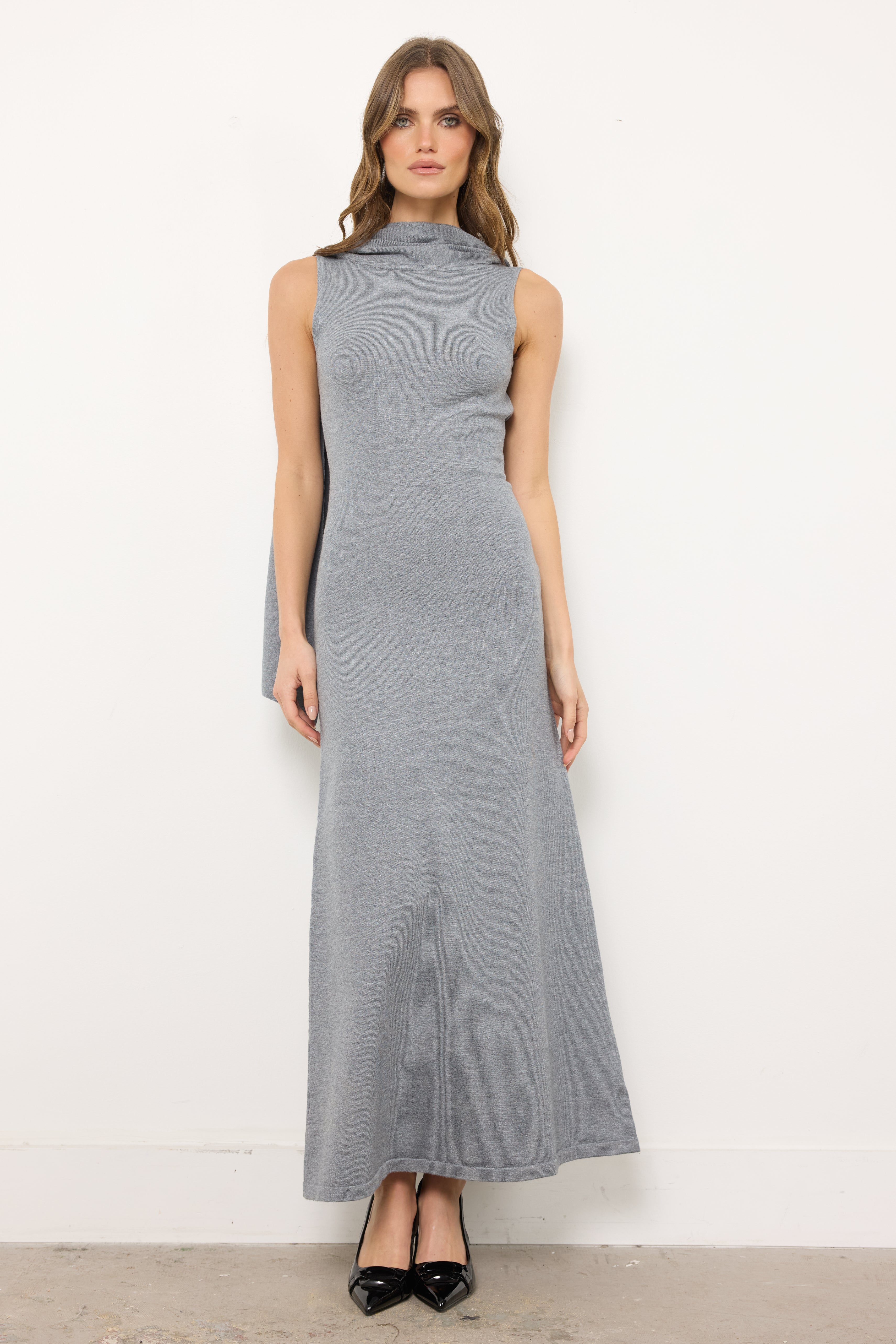 Should Stop By Charcoal Dress