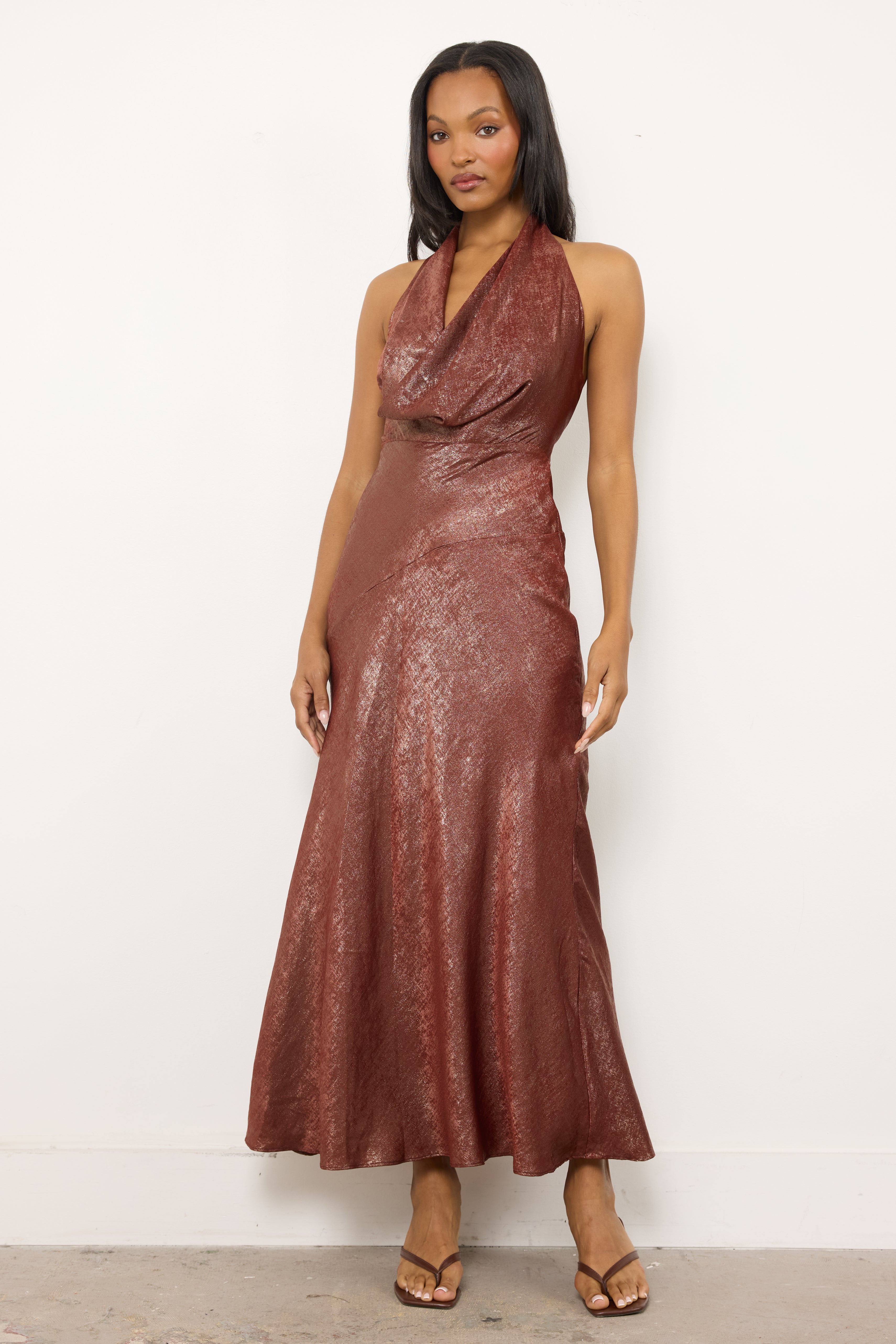 Shine On Sunset/Gold Dress