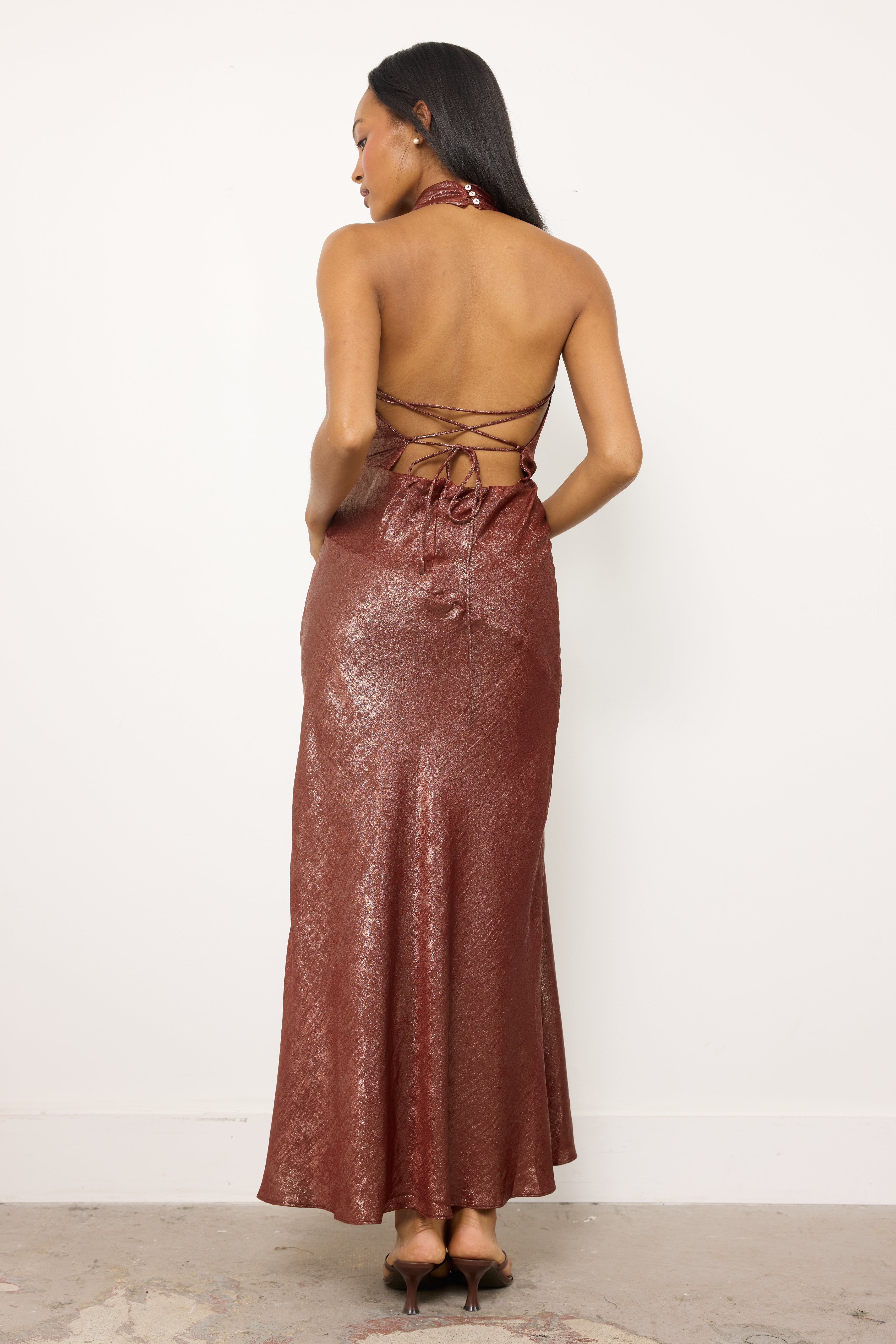 Shine On Sunset/Gold Dress