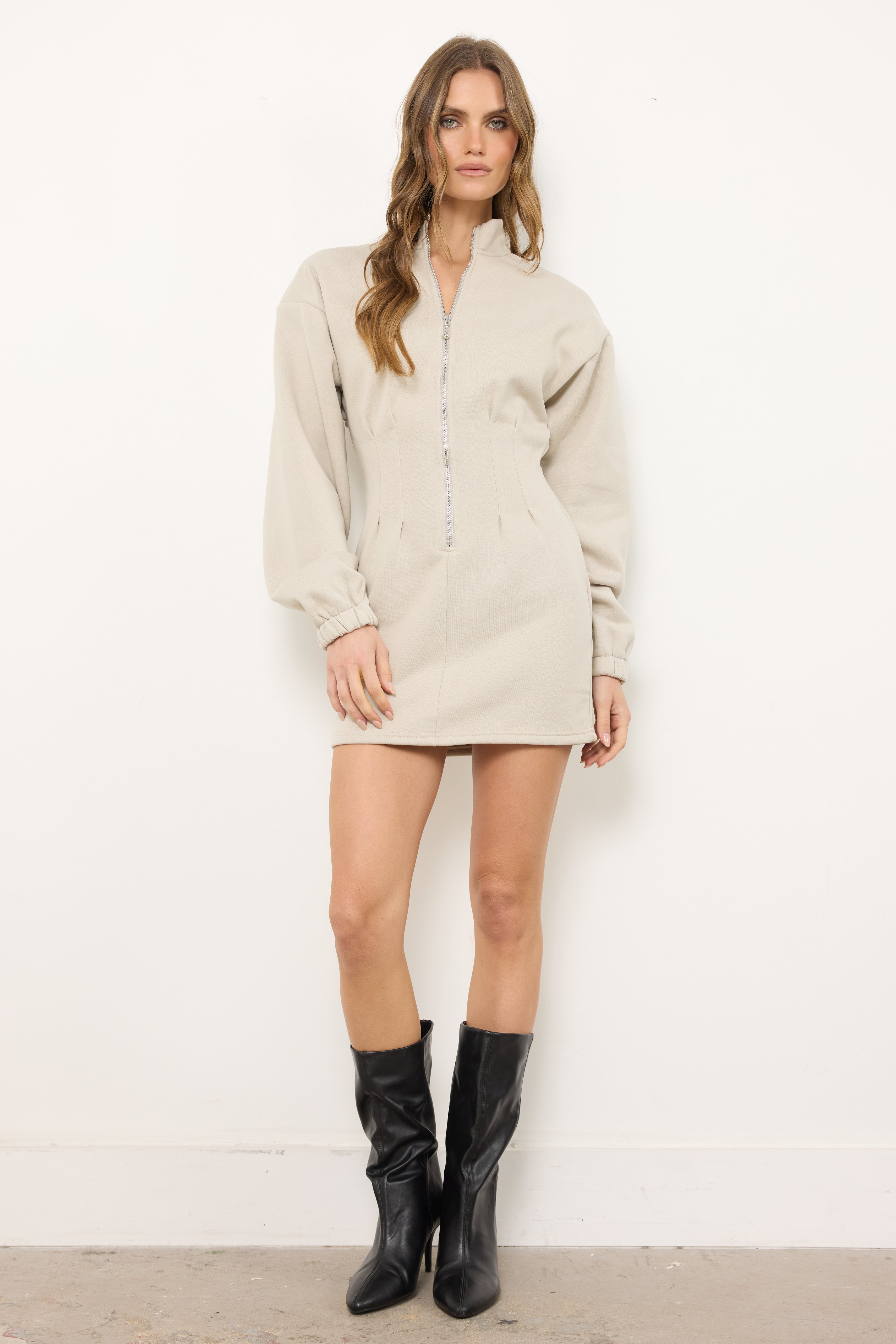 Bad Bunny Light Grey Dress