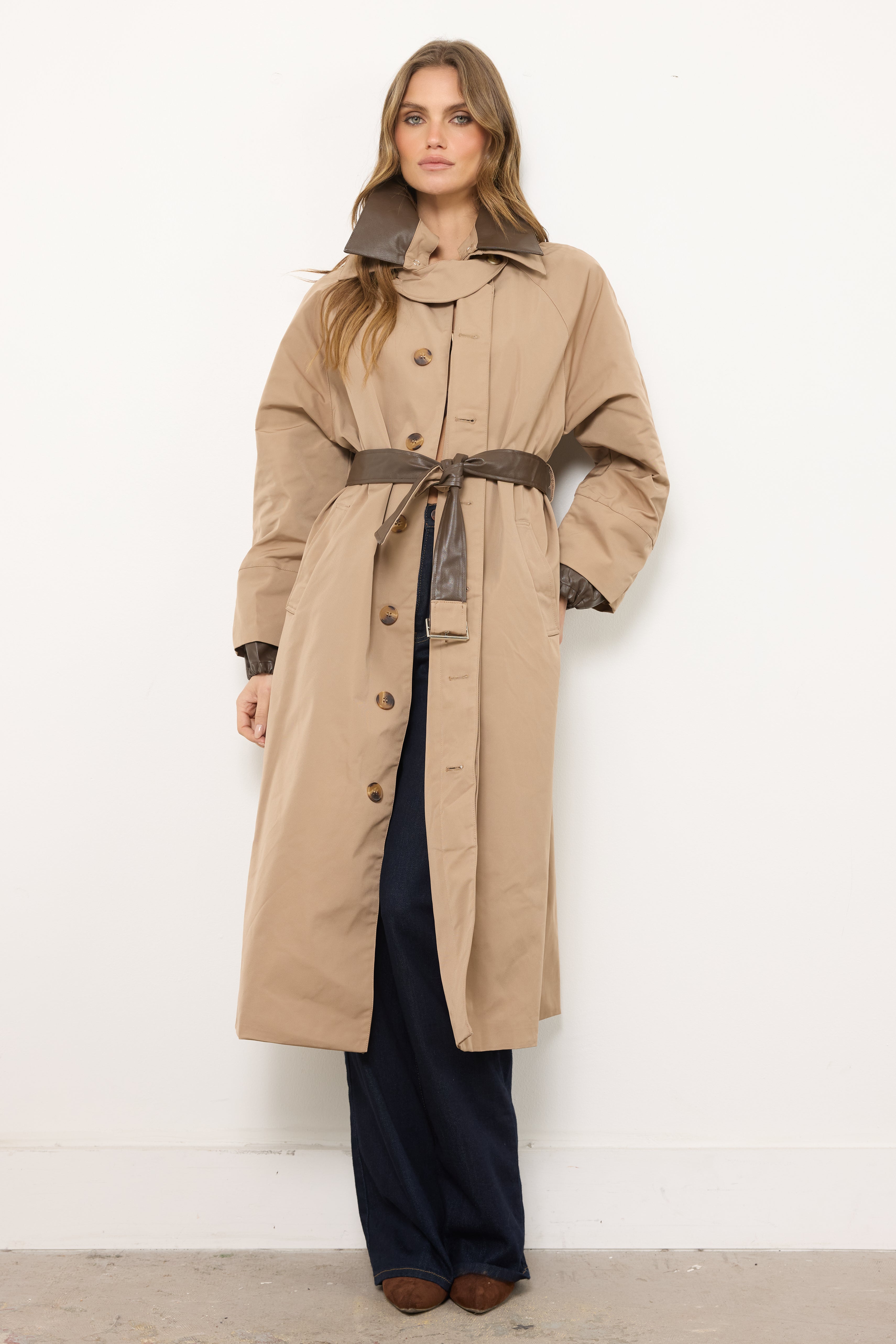 Rise & Fall Camel/Brown Jacket