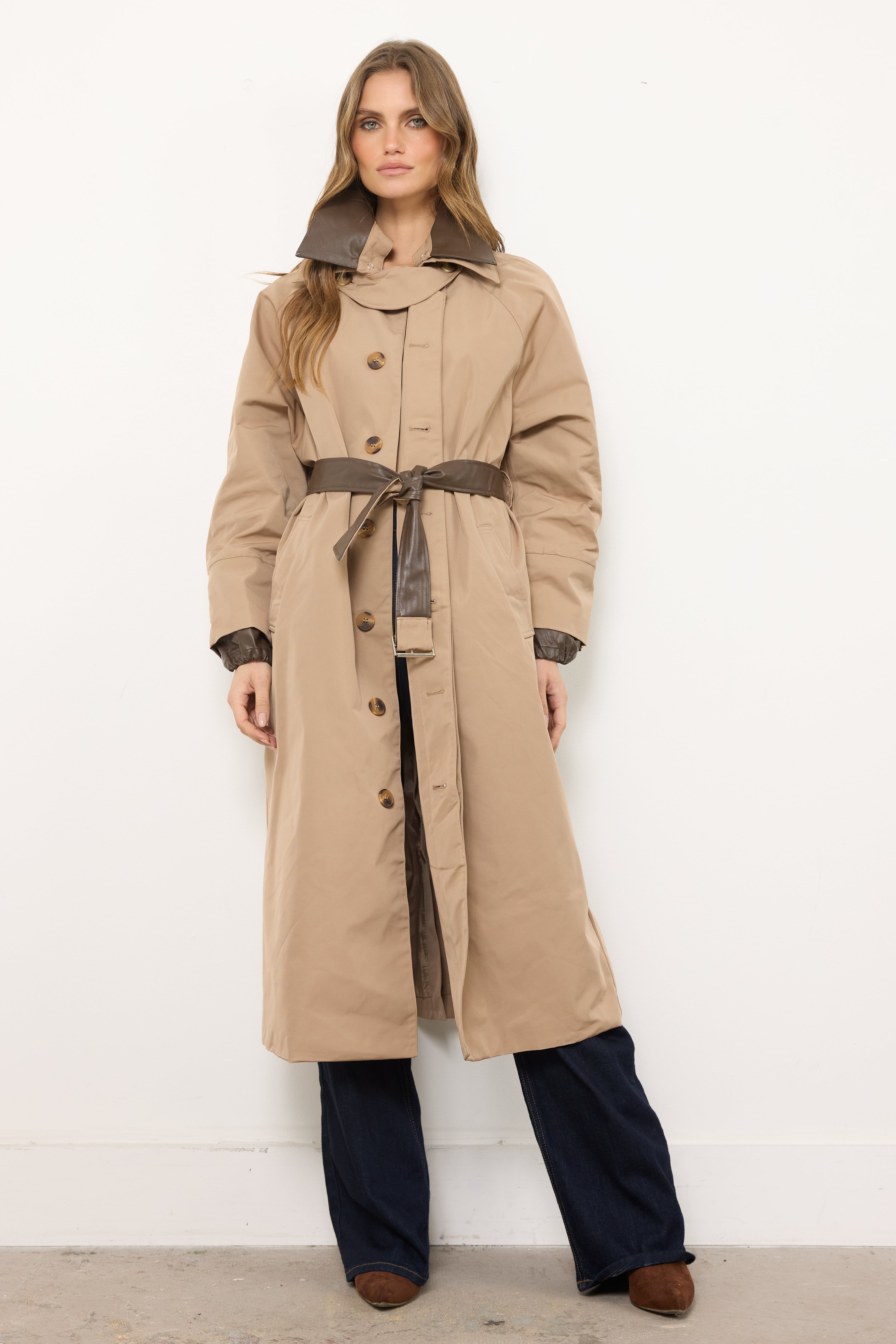 Rise & Fall Camel/Brown Jacket