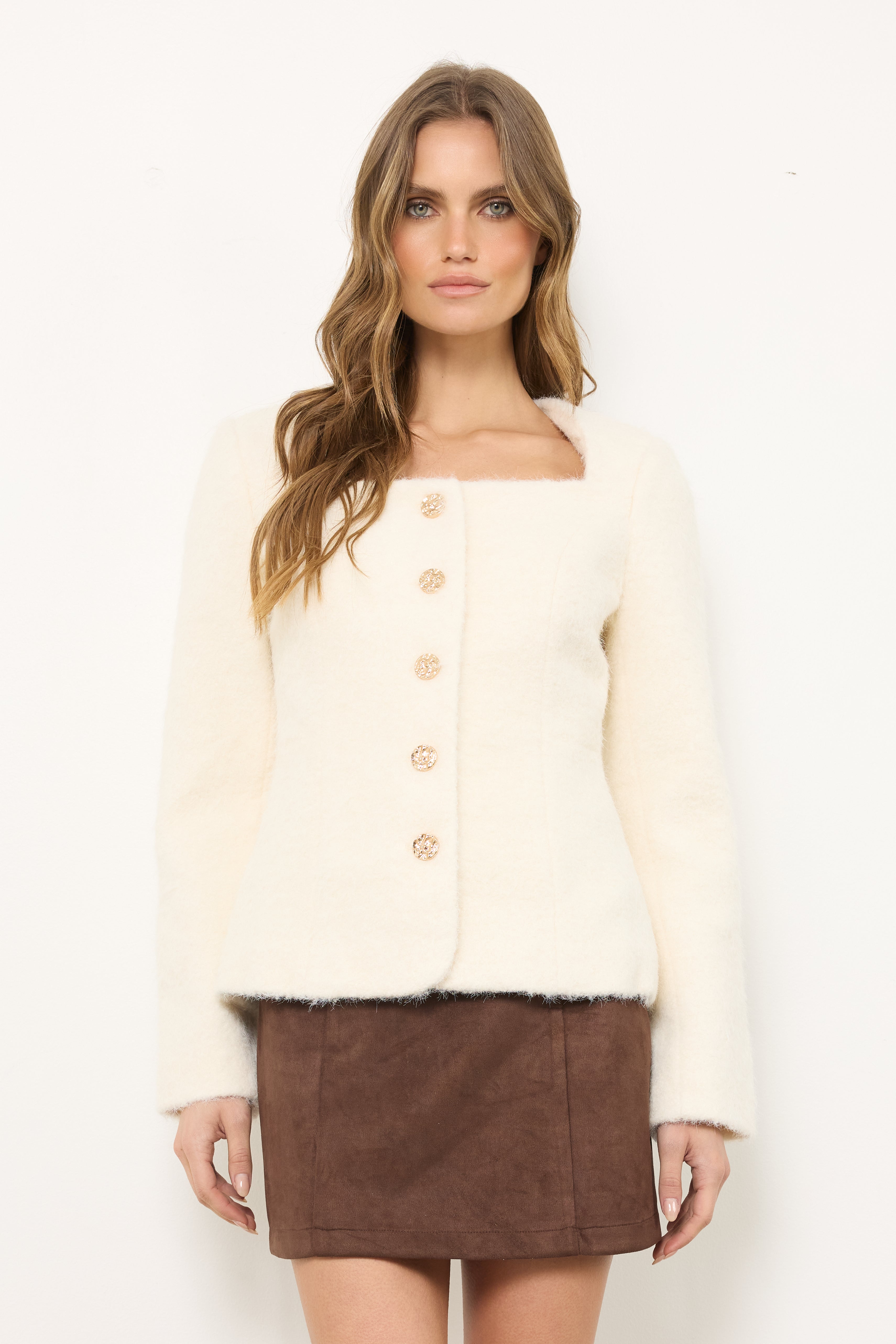 Gigi Cream Jacket