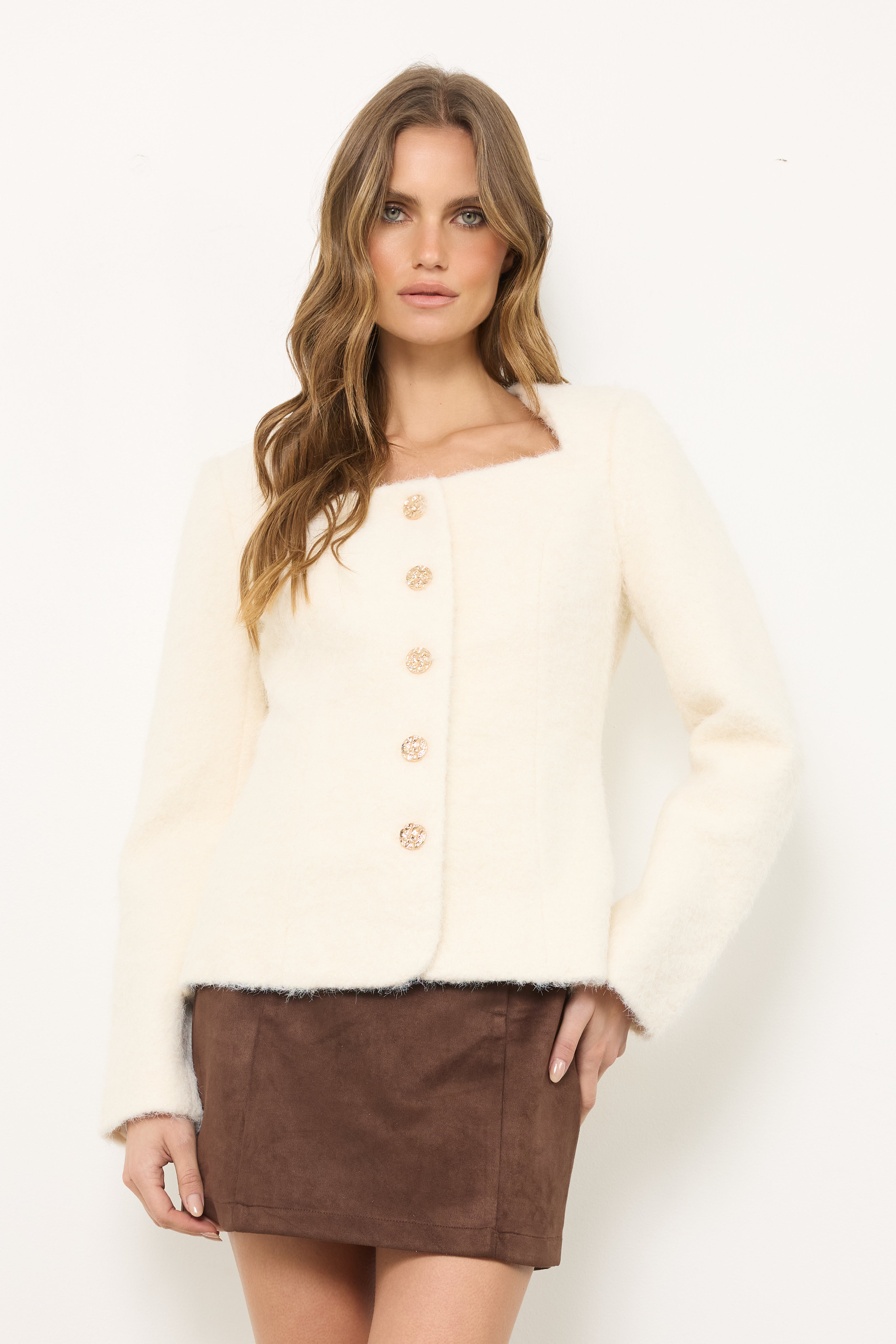 Gigi Cream Jacket