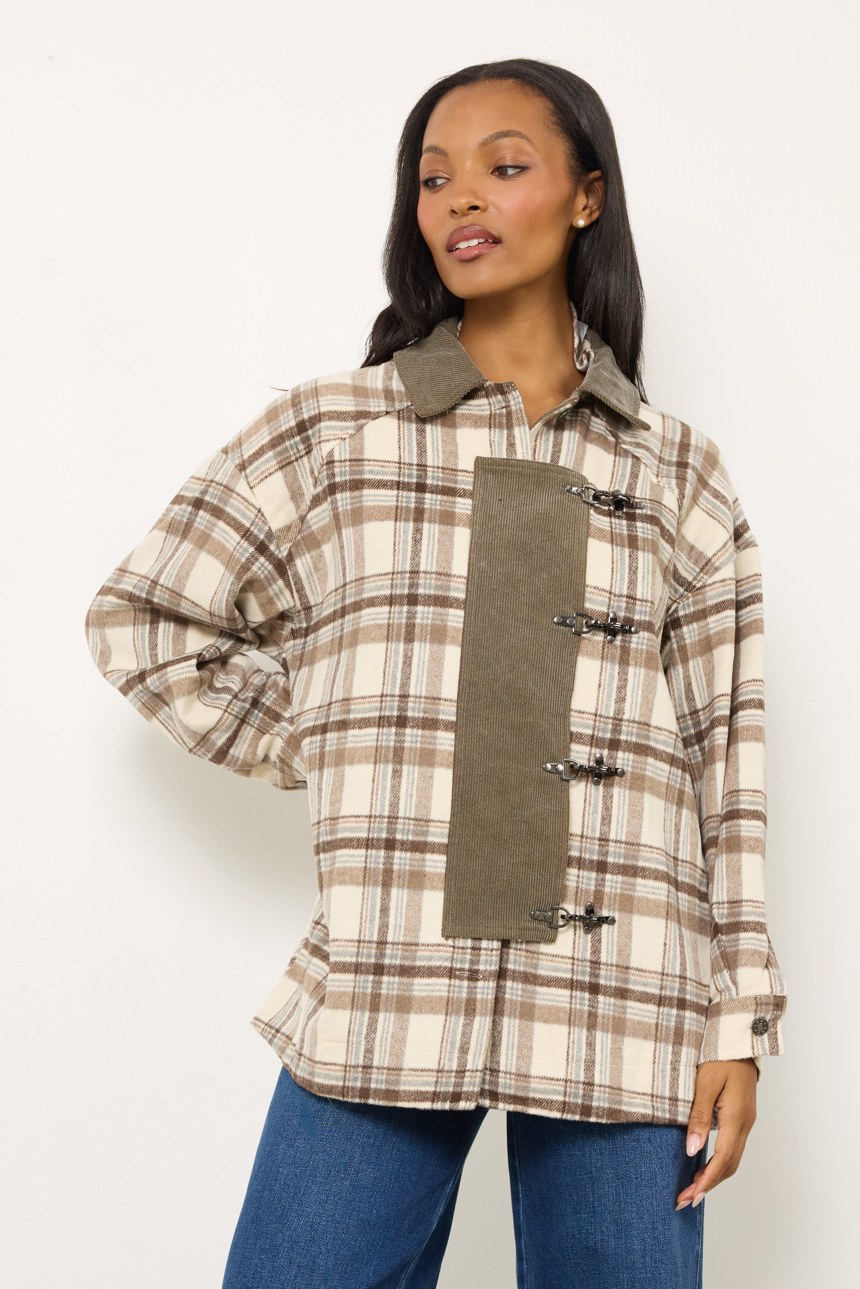 Gone Fishing Oatmeal Multi Jacket