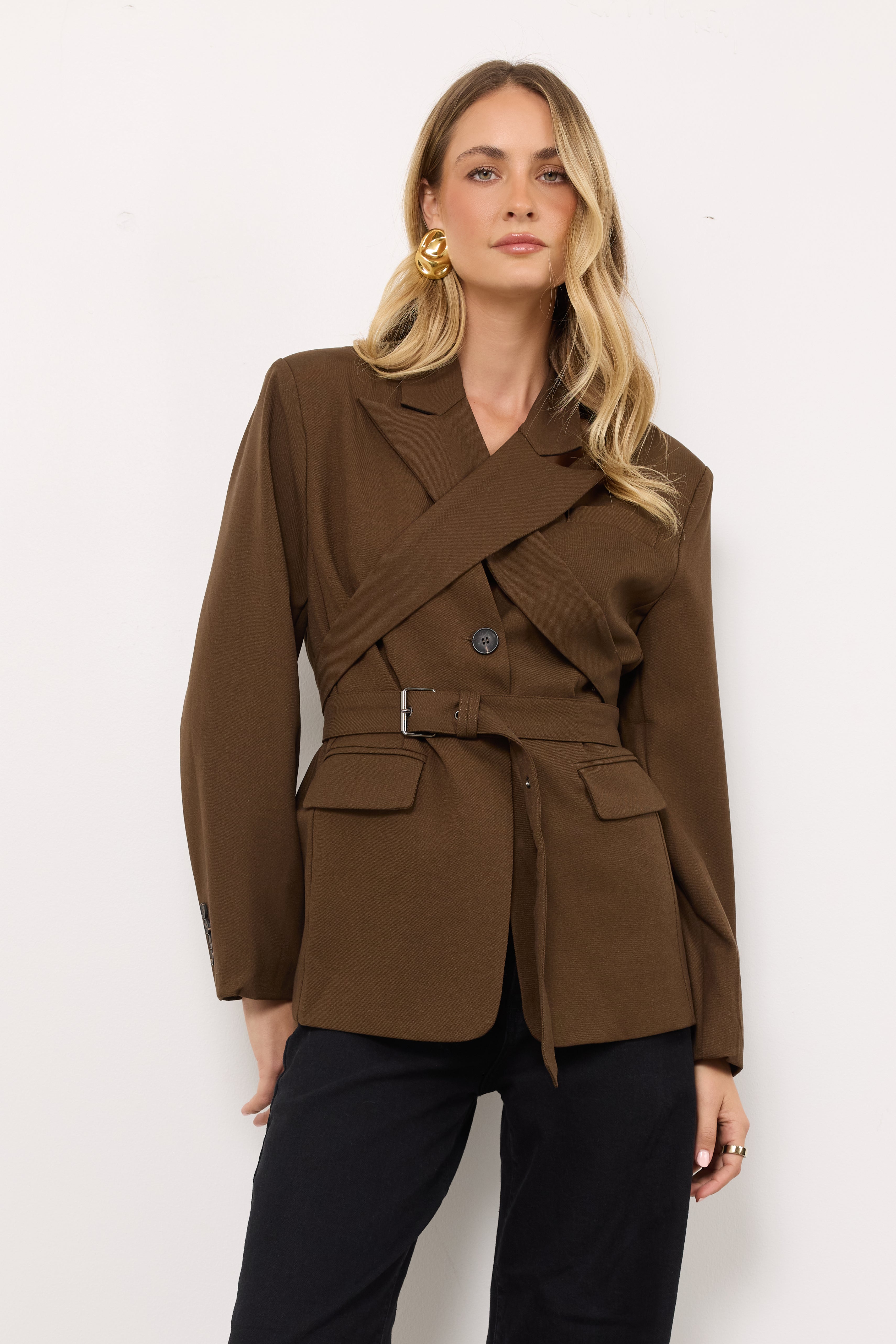 Shutter Island Brown Blazer