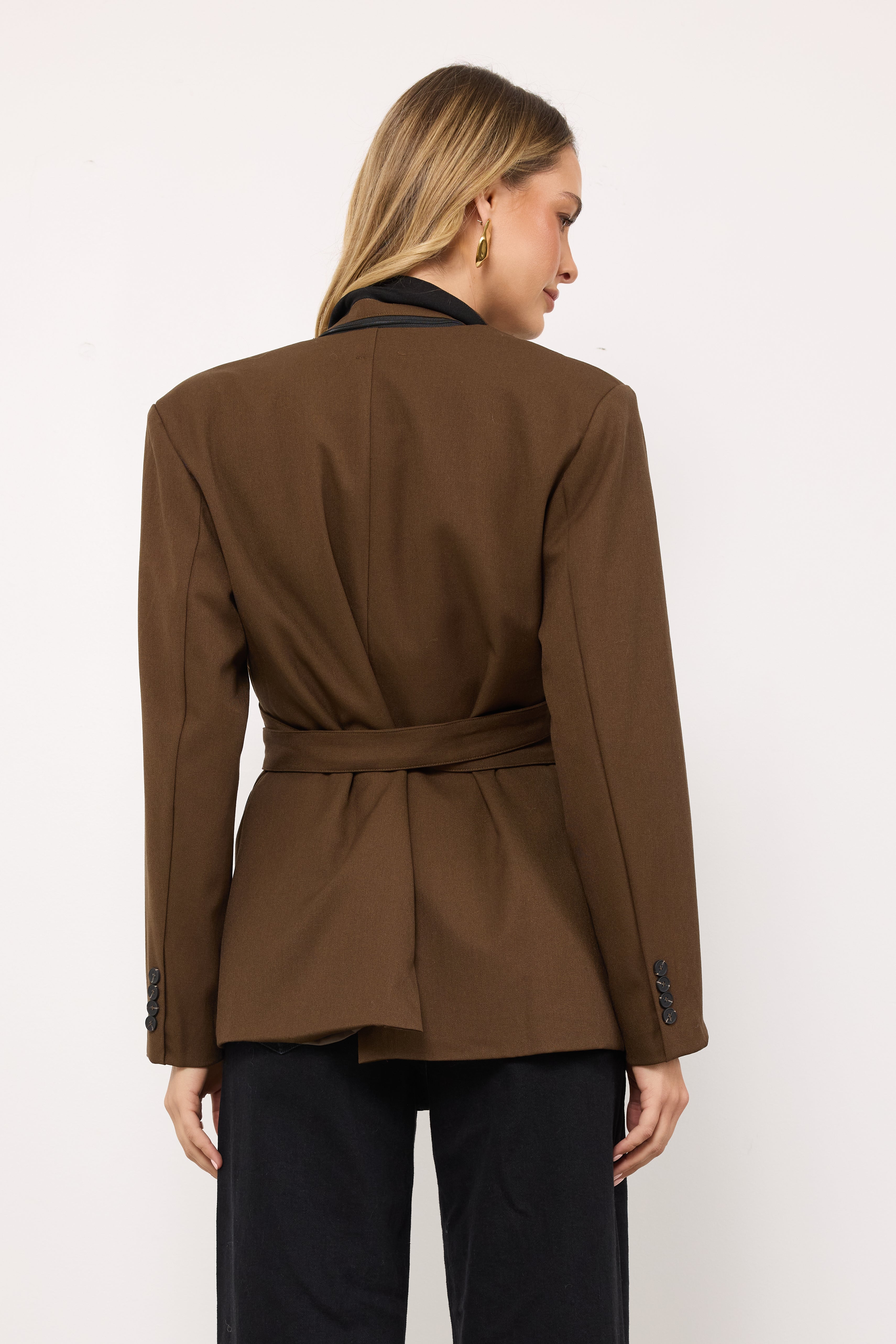 Shutter Island Brown Blazer