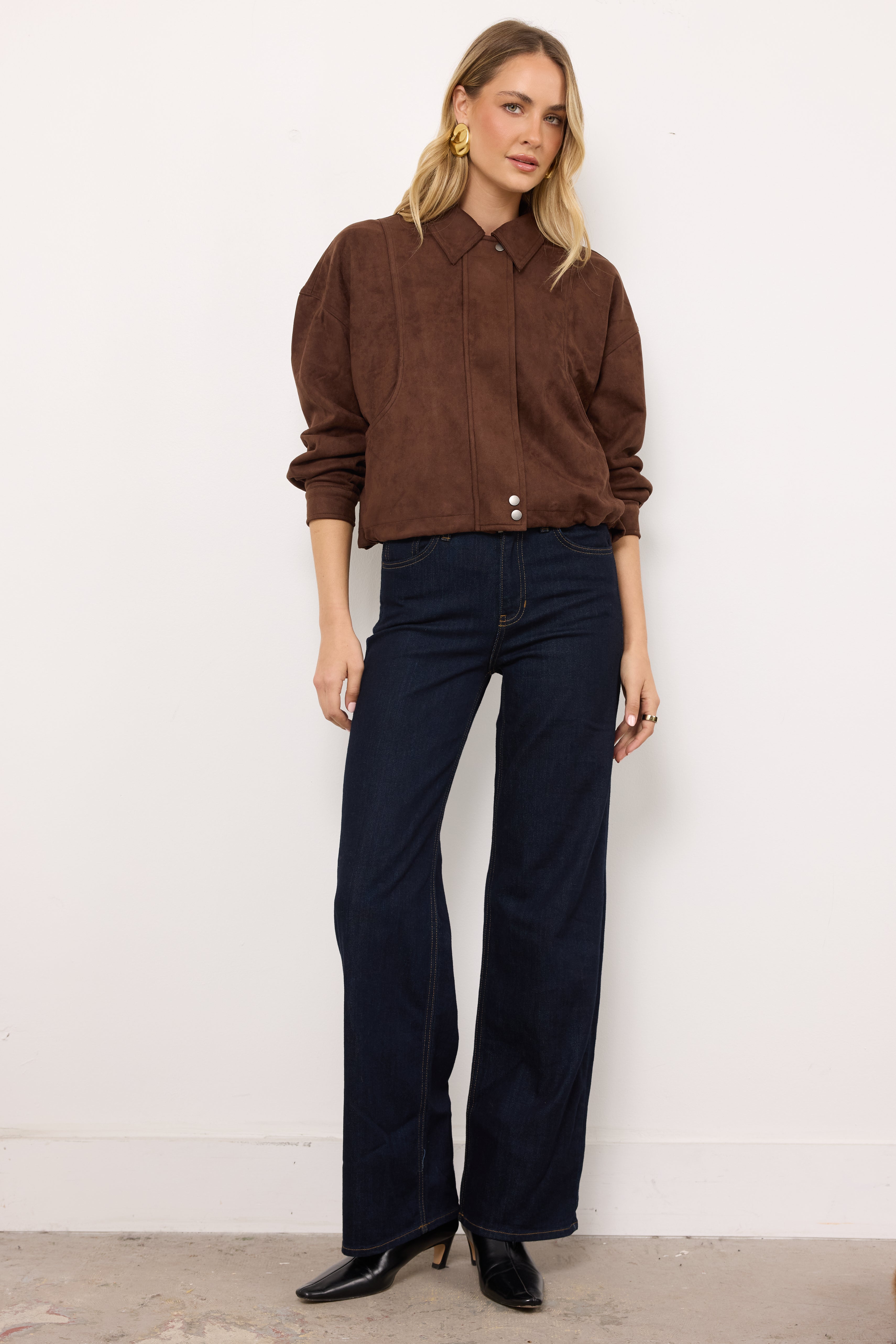 Choco Full Of Fun Chocolate Brown Jacket