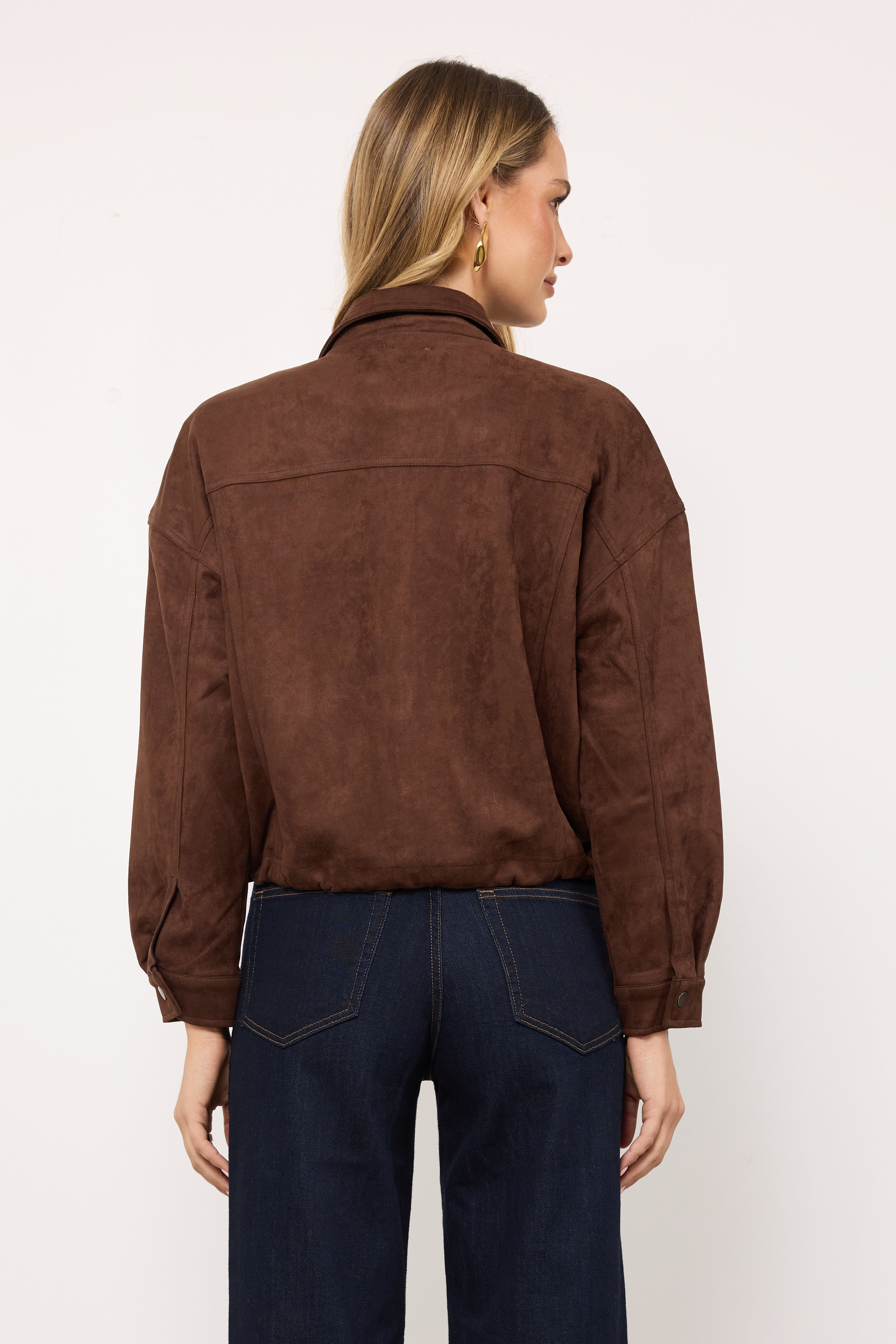 Choco Full Of Fun Chocolate Brown Jacket