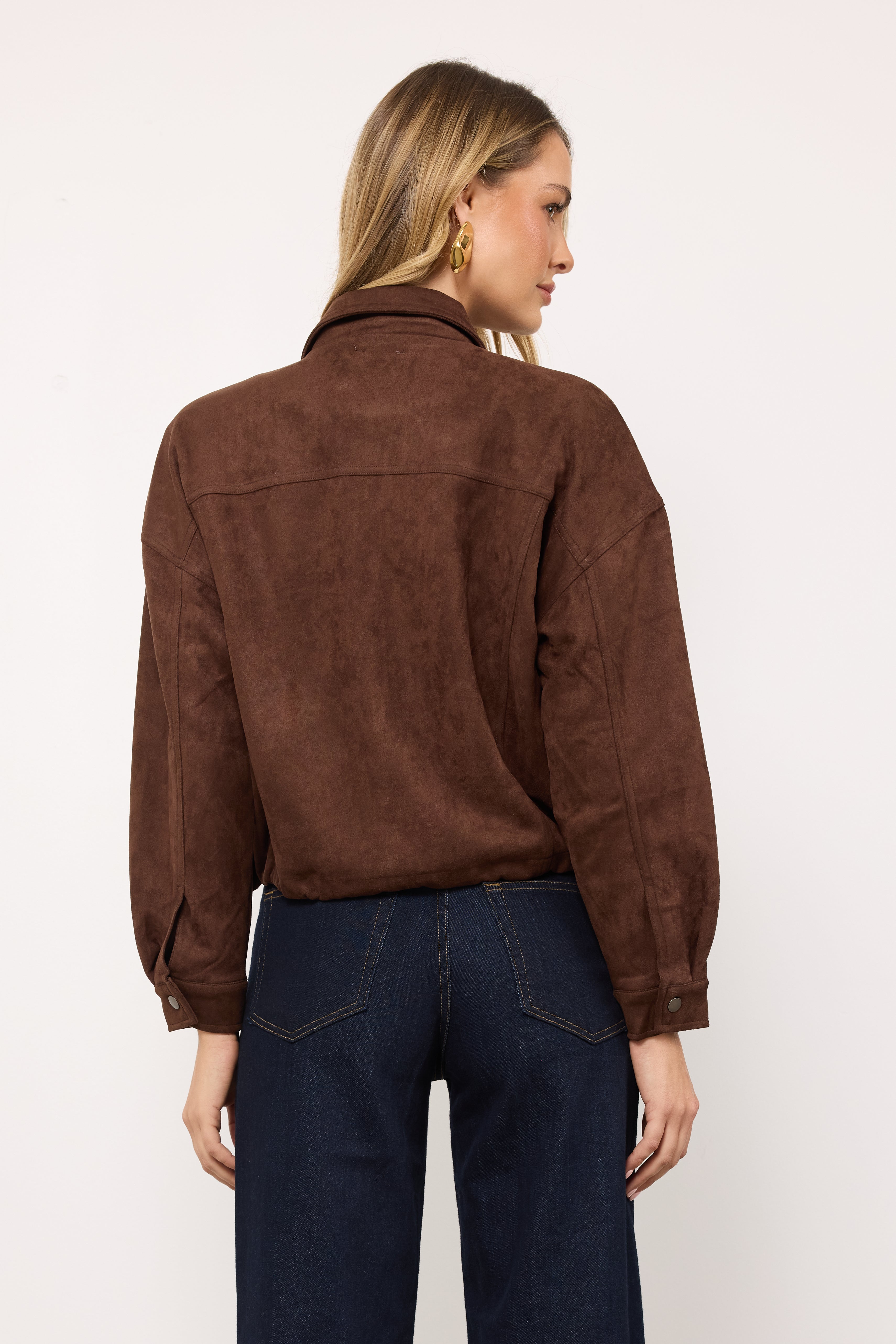 Choco Full Of Fun Chocolate Brown Jacket