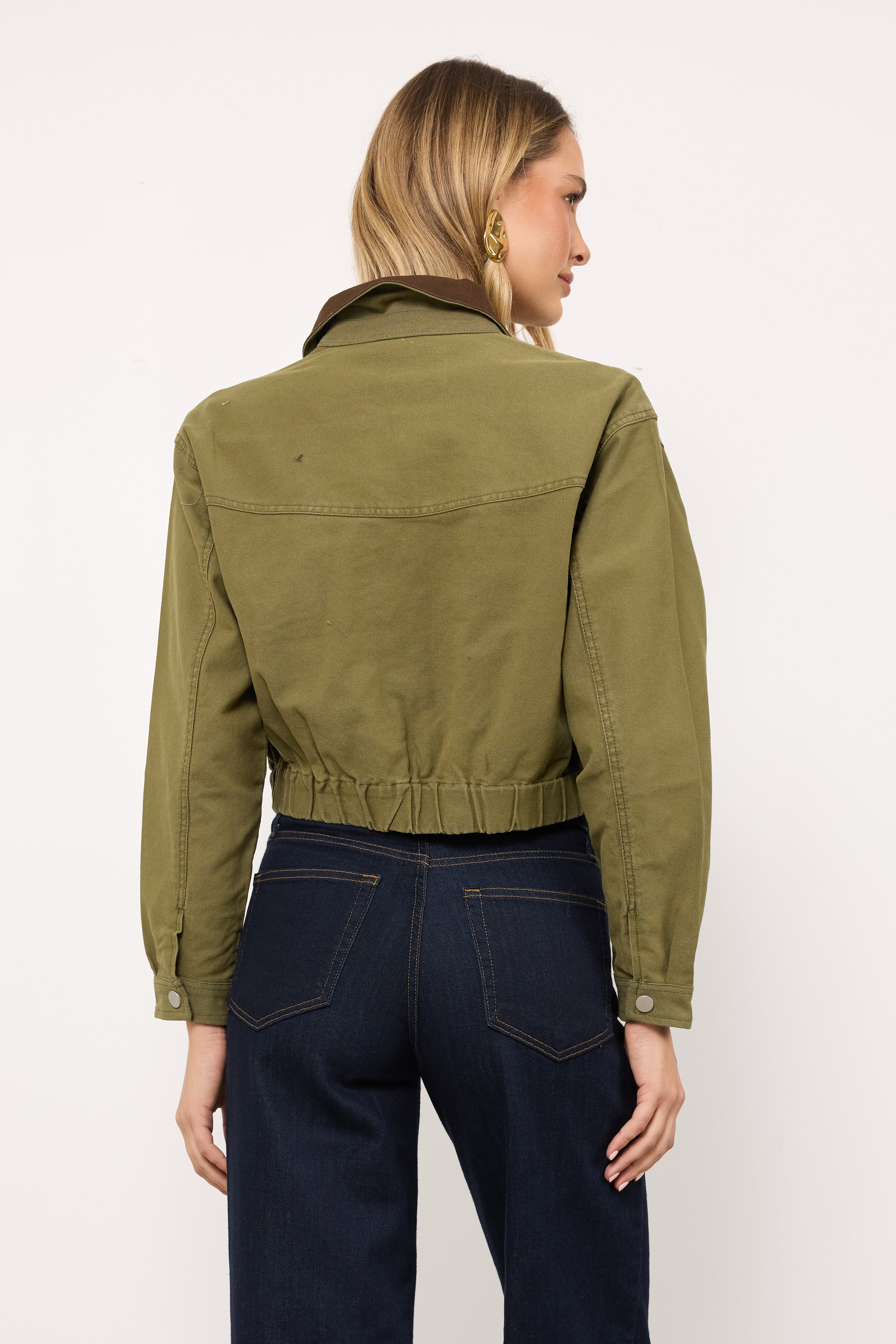 Barnyard Boogie Olive Jacket