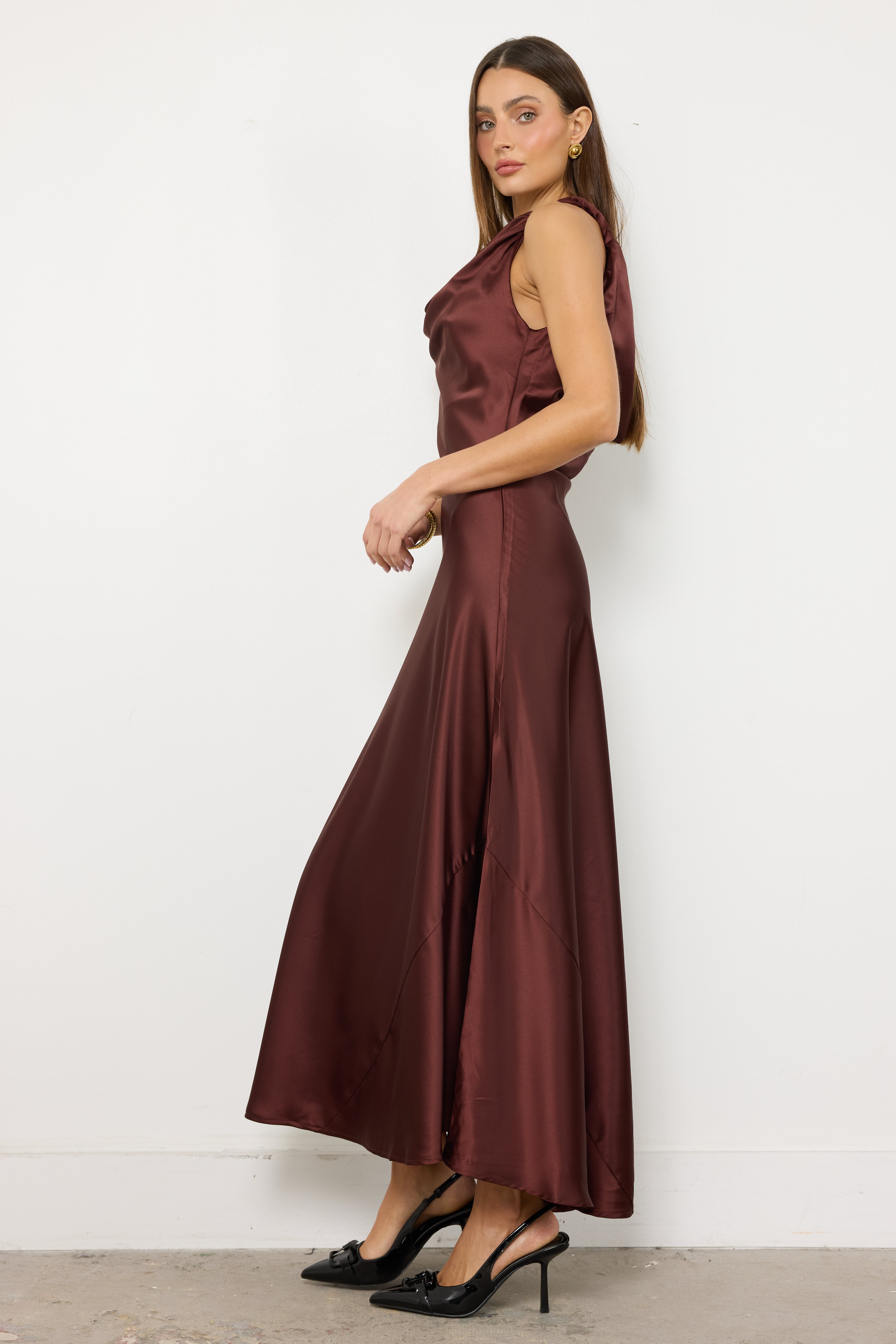 Sleepless Night Espresso Dress