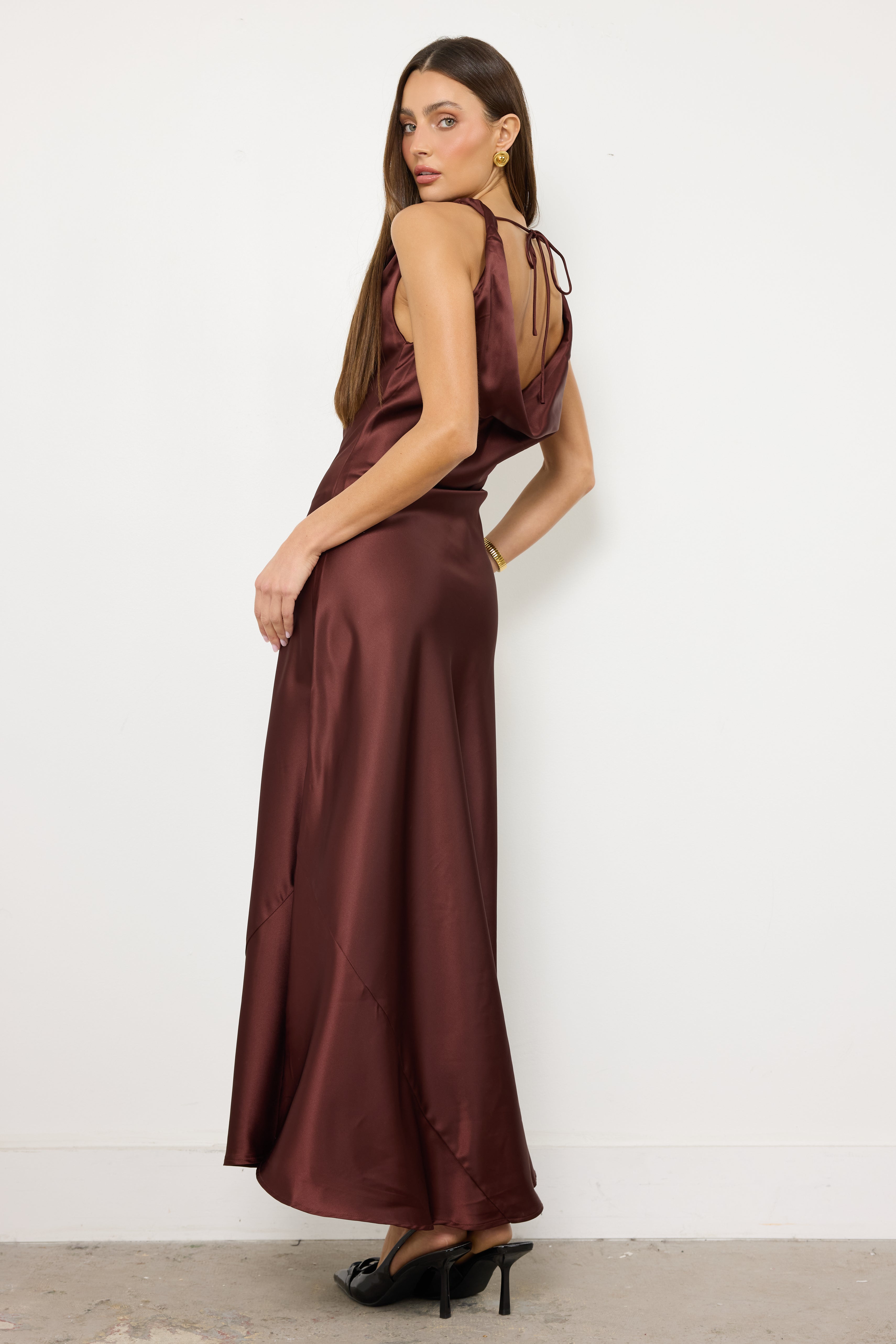 Sleepless Night Espresso Dress