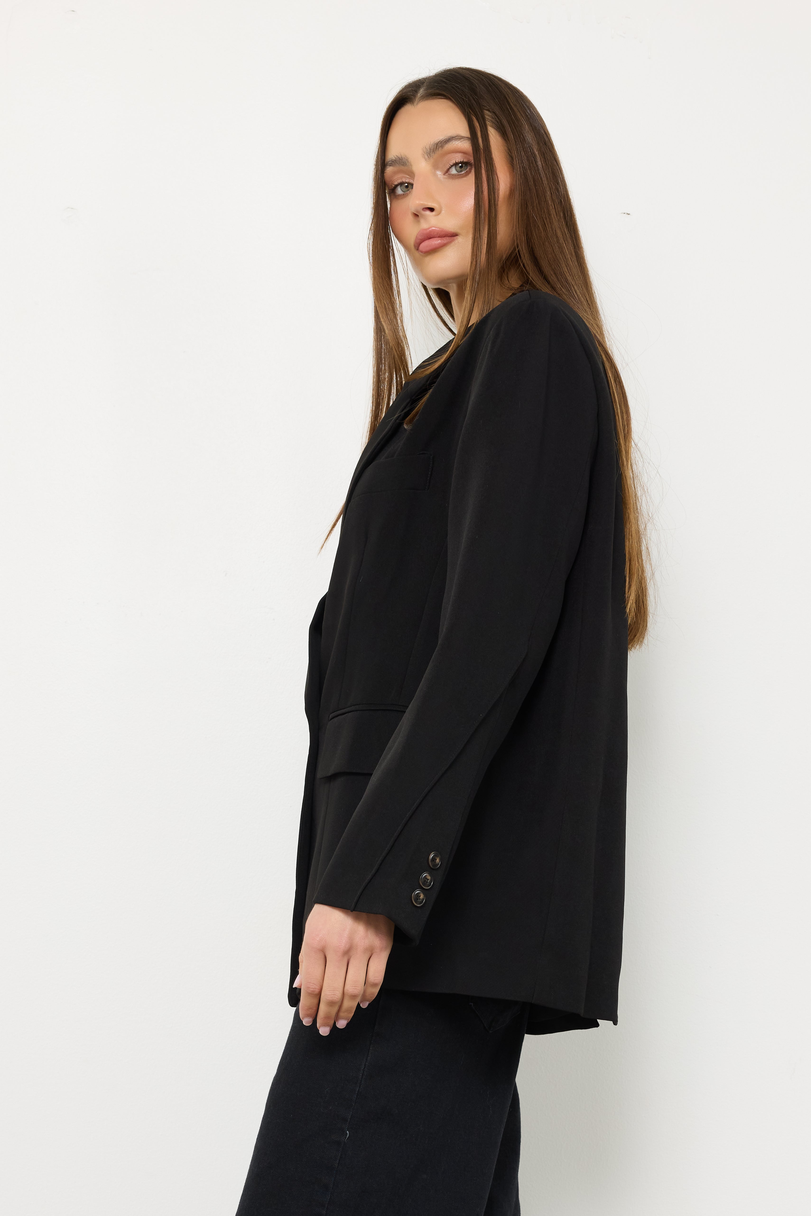 Say You Remember Black Blazer