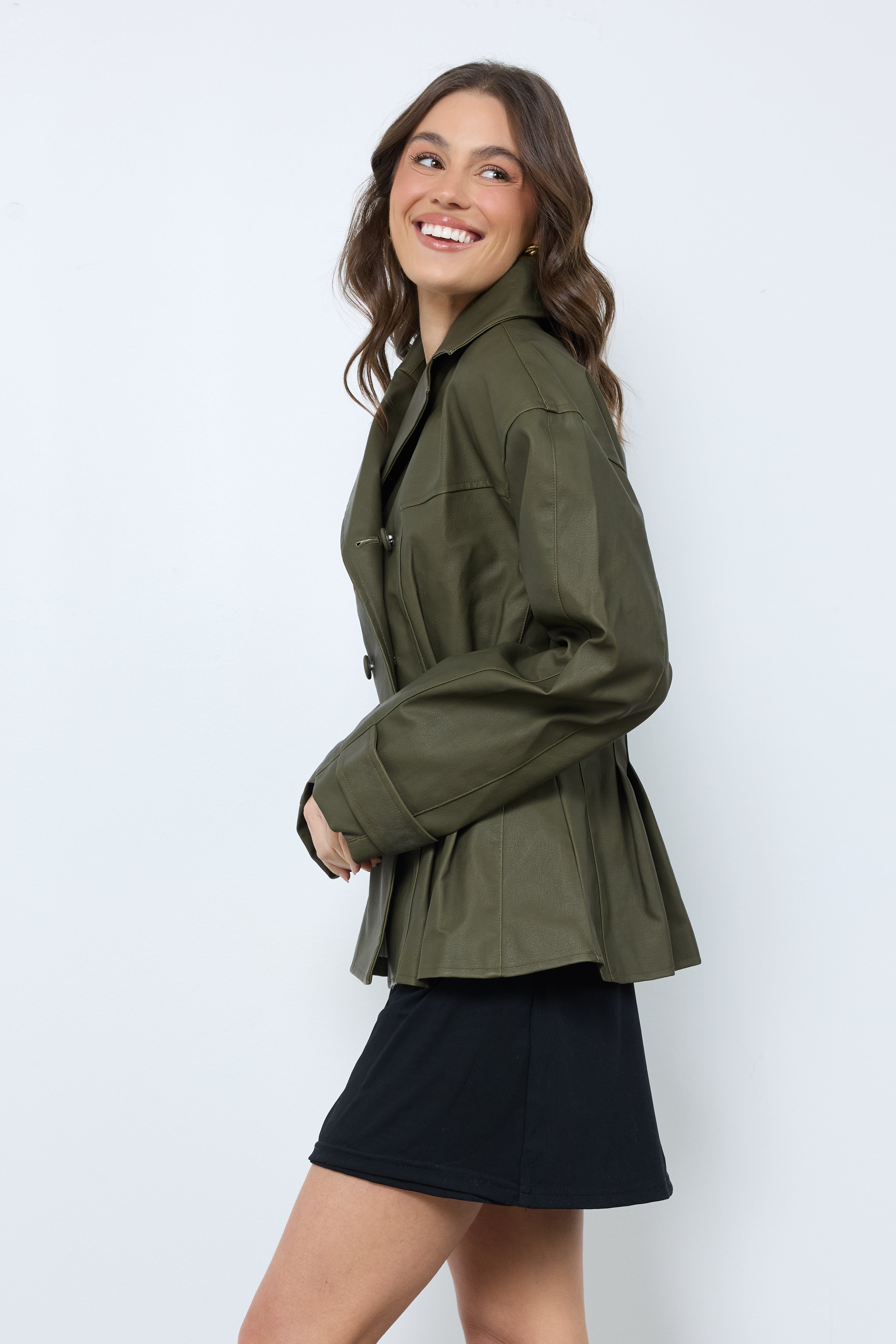 Nothing You Can't Do Olive Jacket