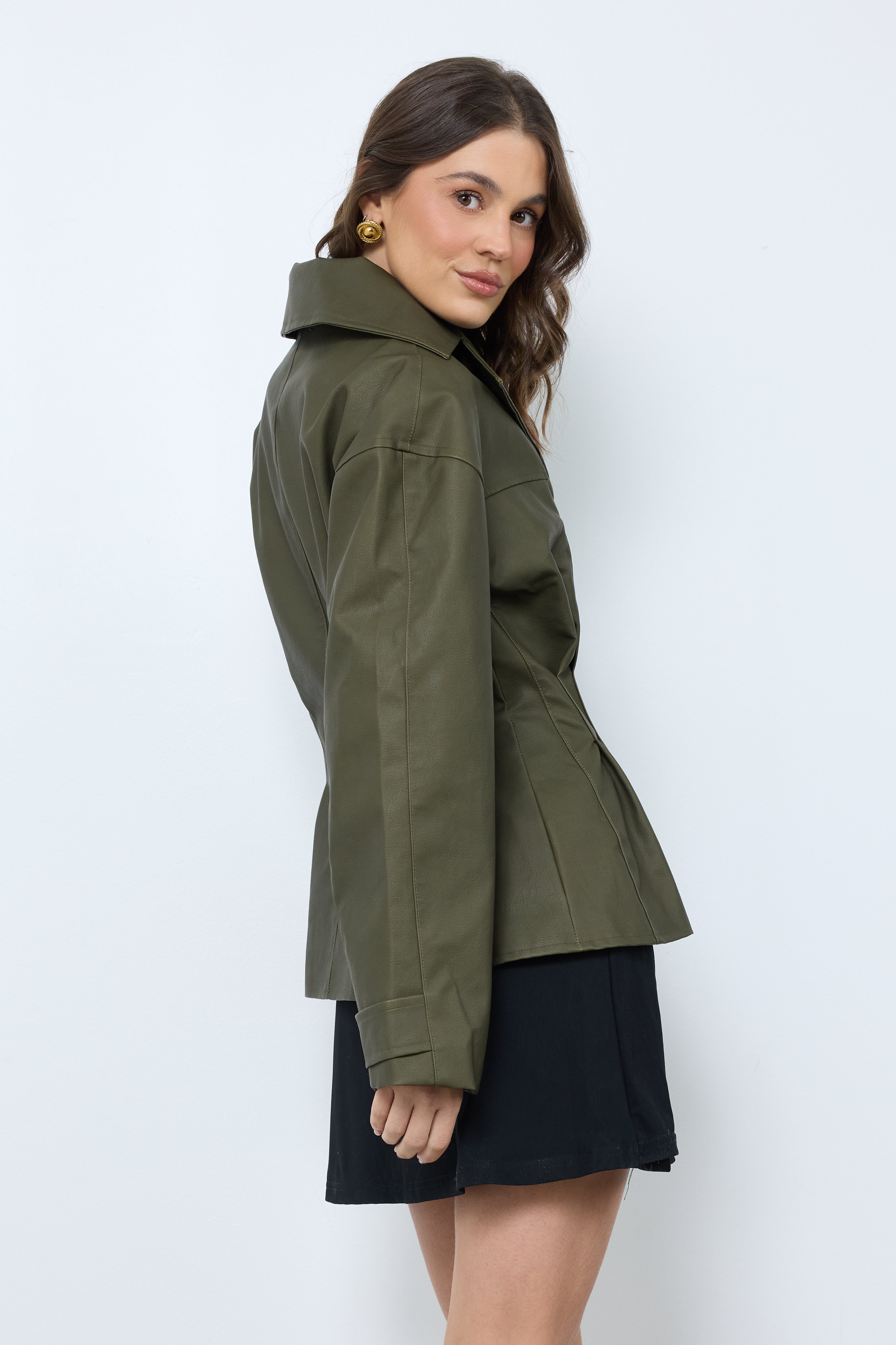 Nothing You Can't Do Olive Jacket