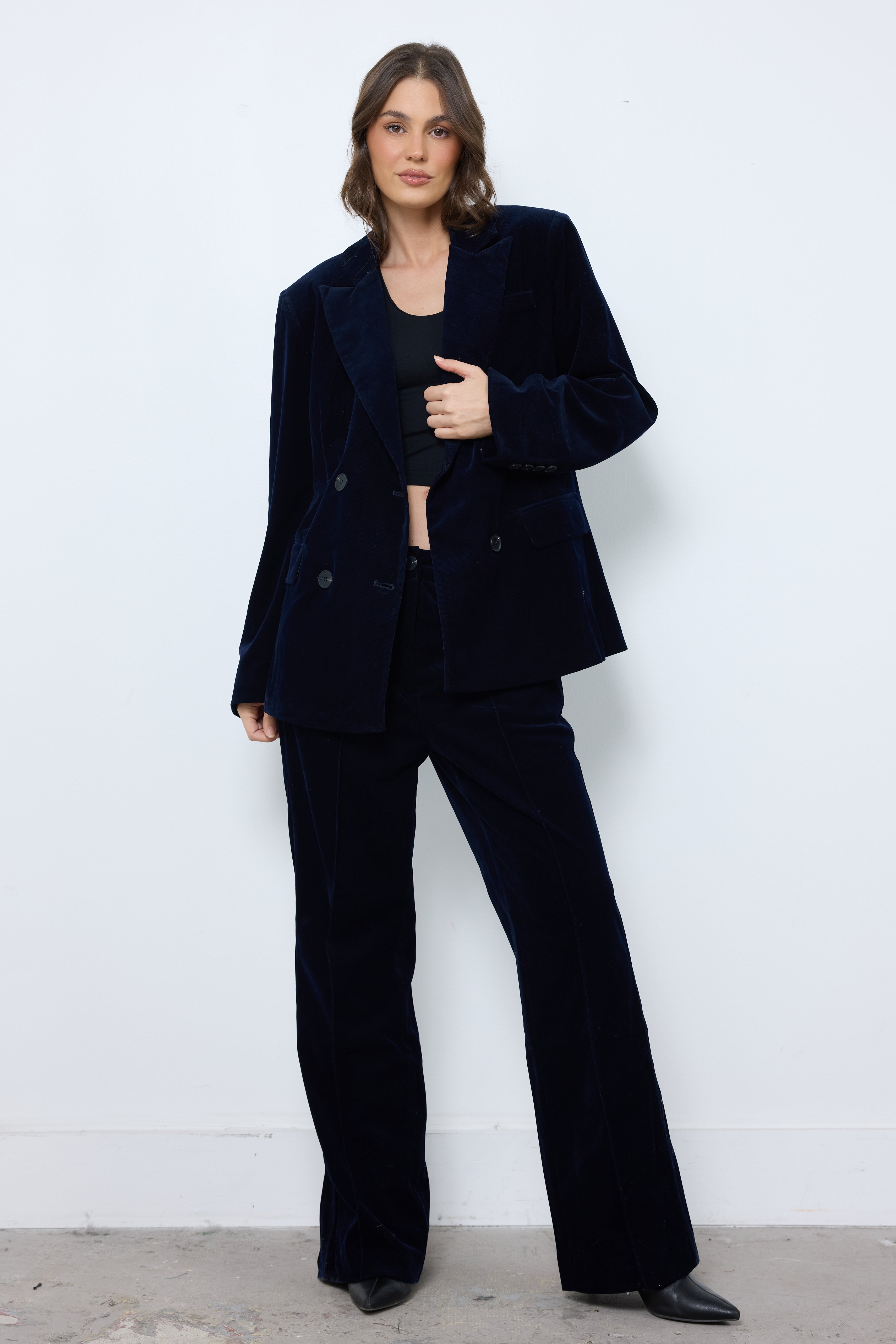 Barney Dark Purple Blazer