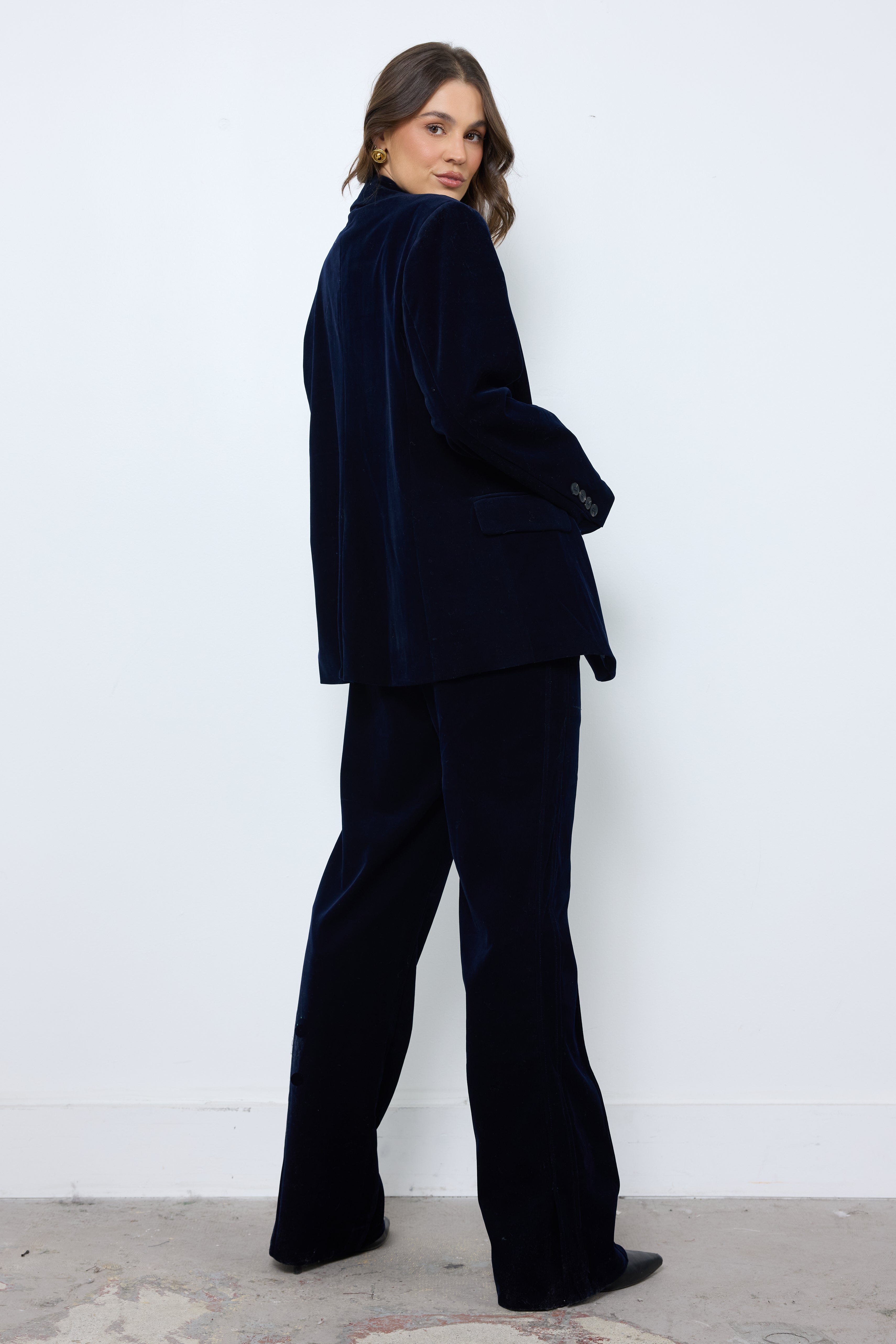 Barney Dark Purple Blazer