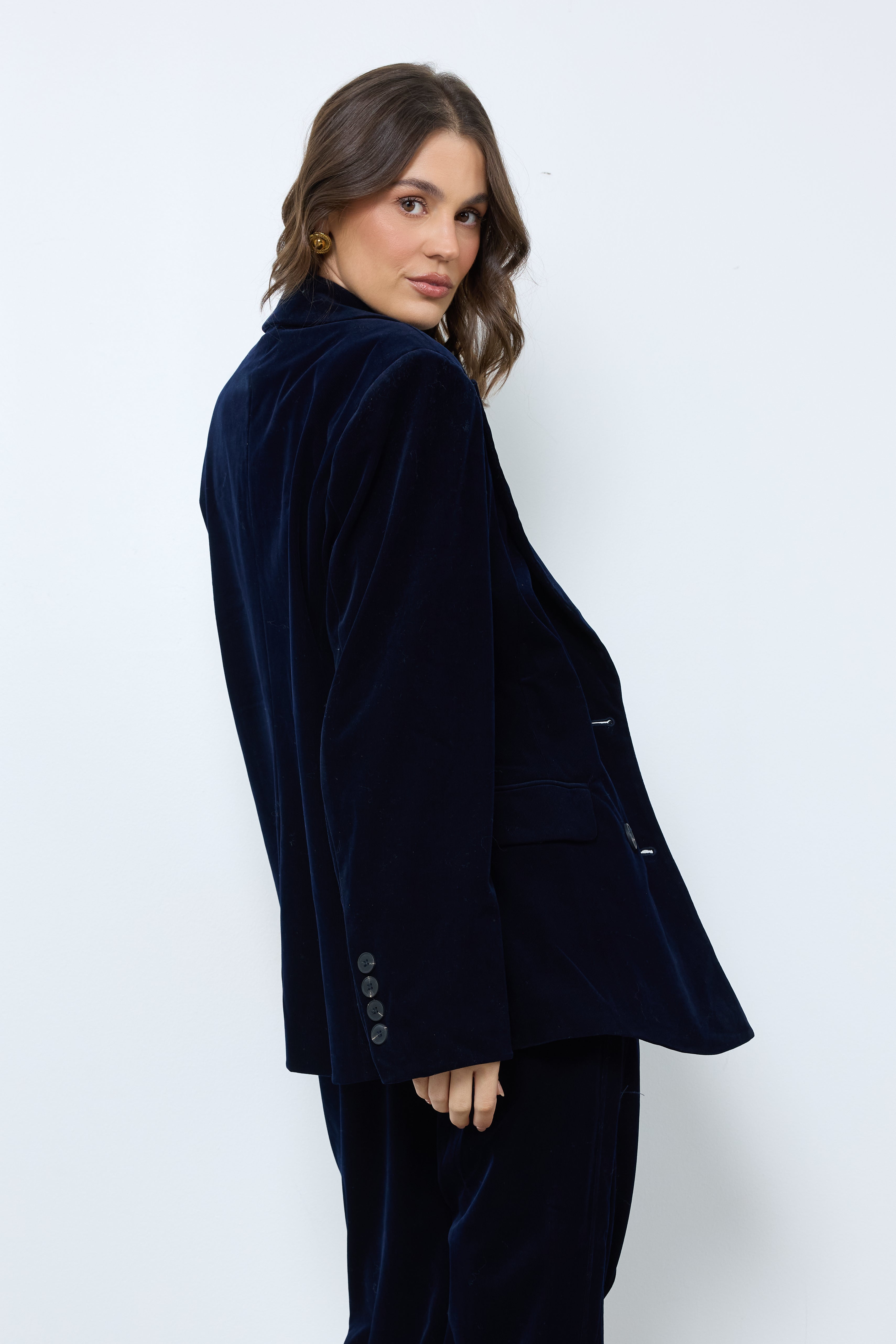 Barney Dark Purple Blazer