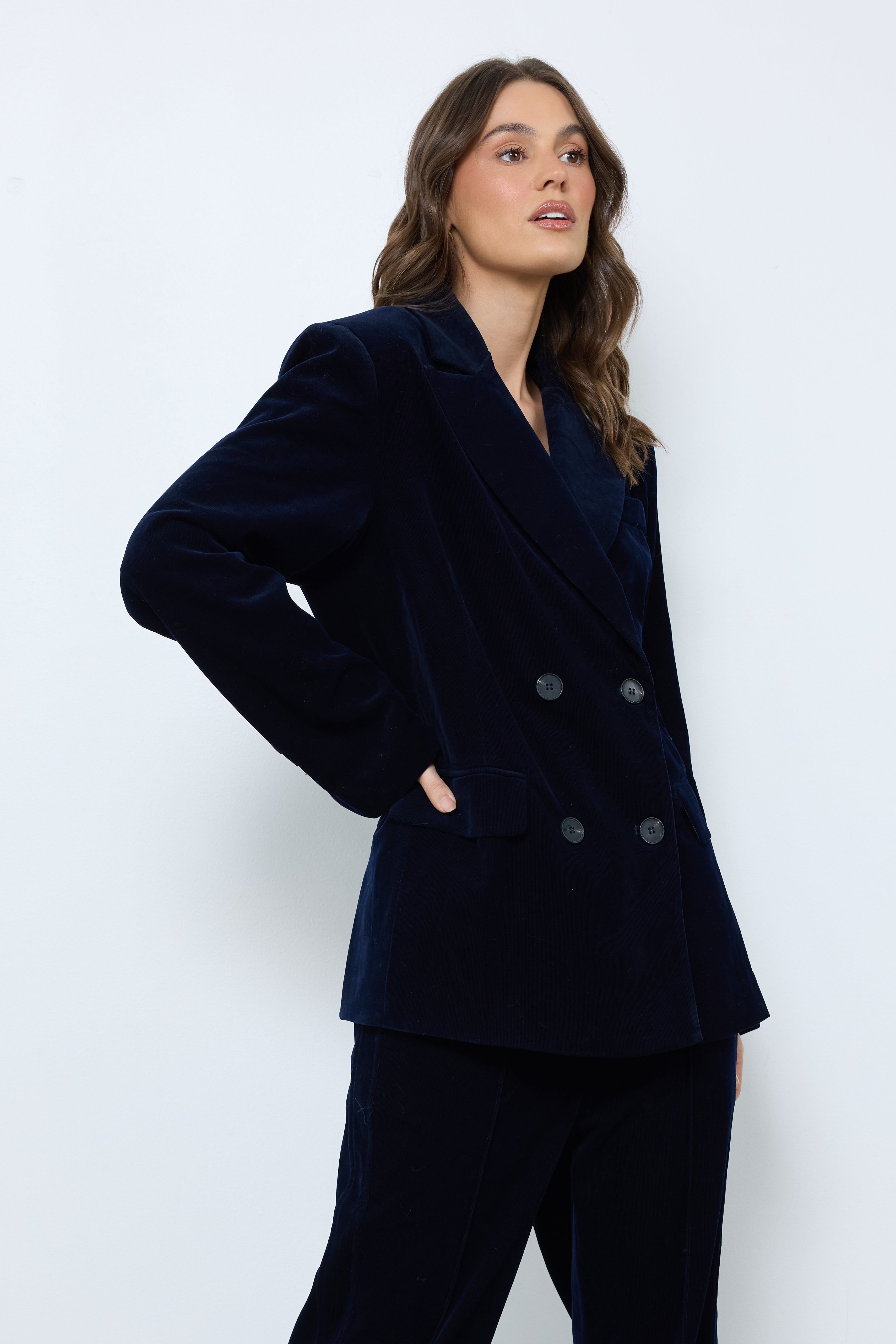 Barney Dark Purple Blazer