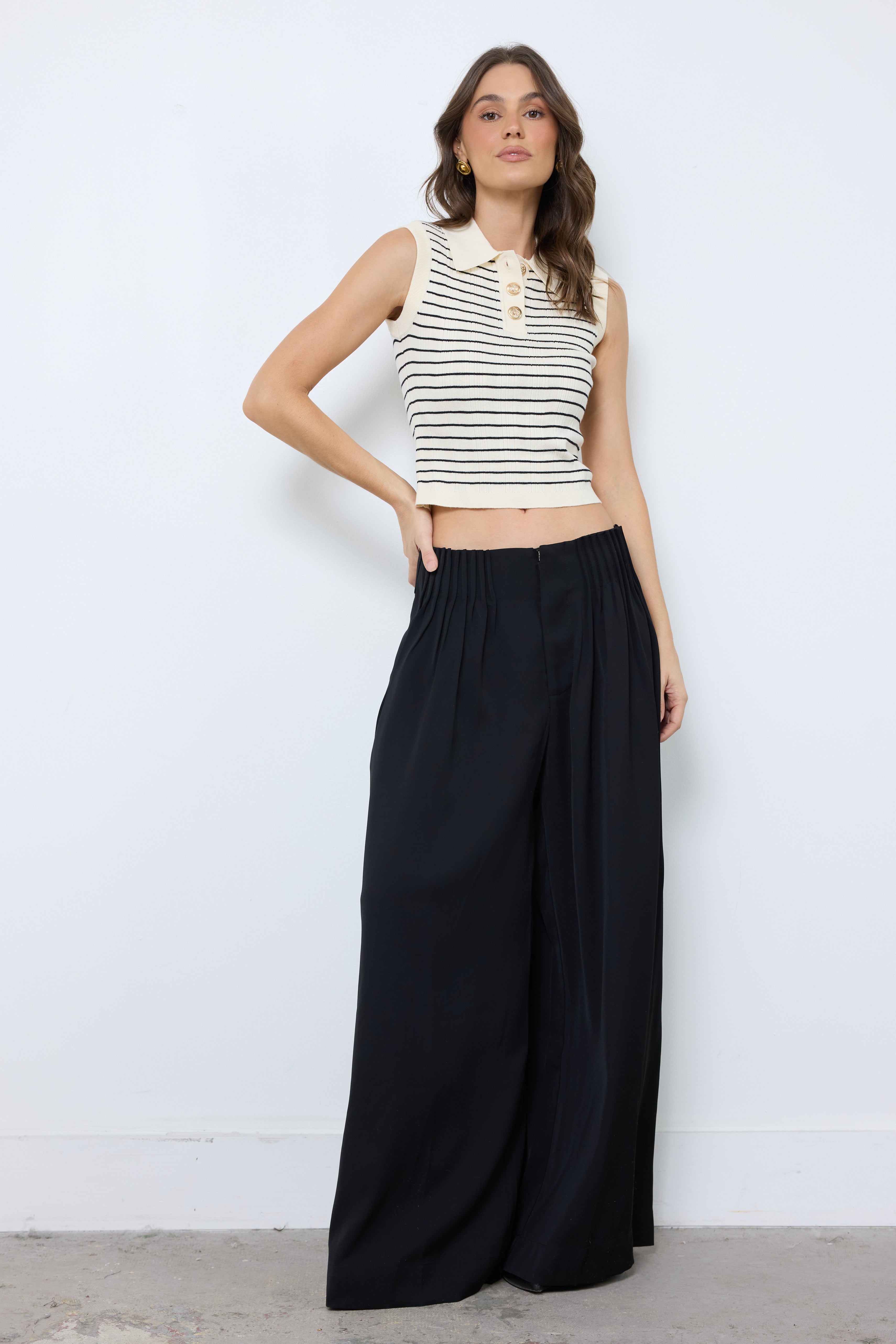 Breakfast at Bobbles Black Pants