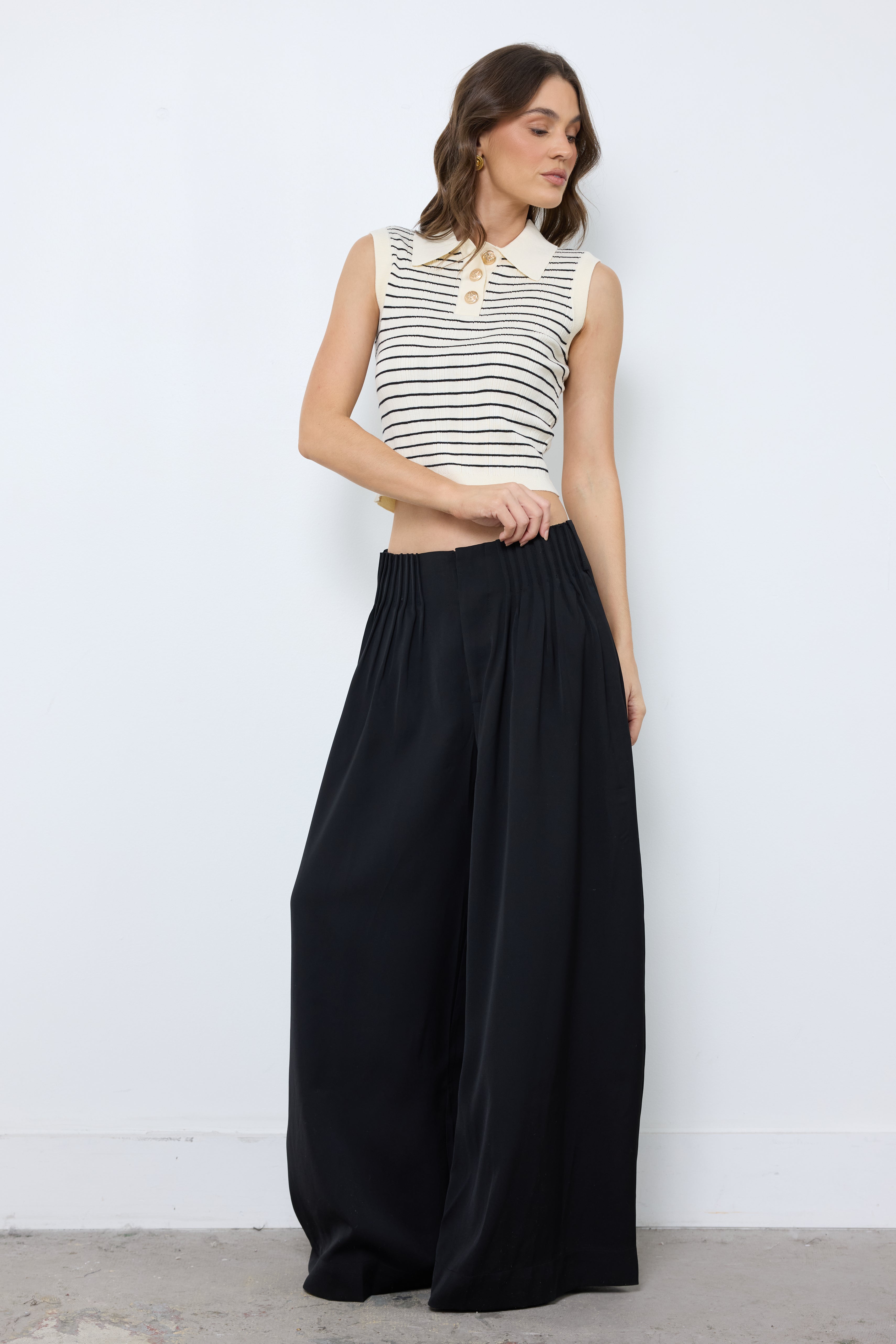 Breakfast at Bobbles Black Pants