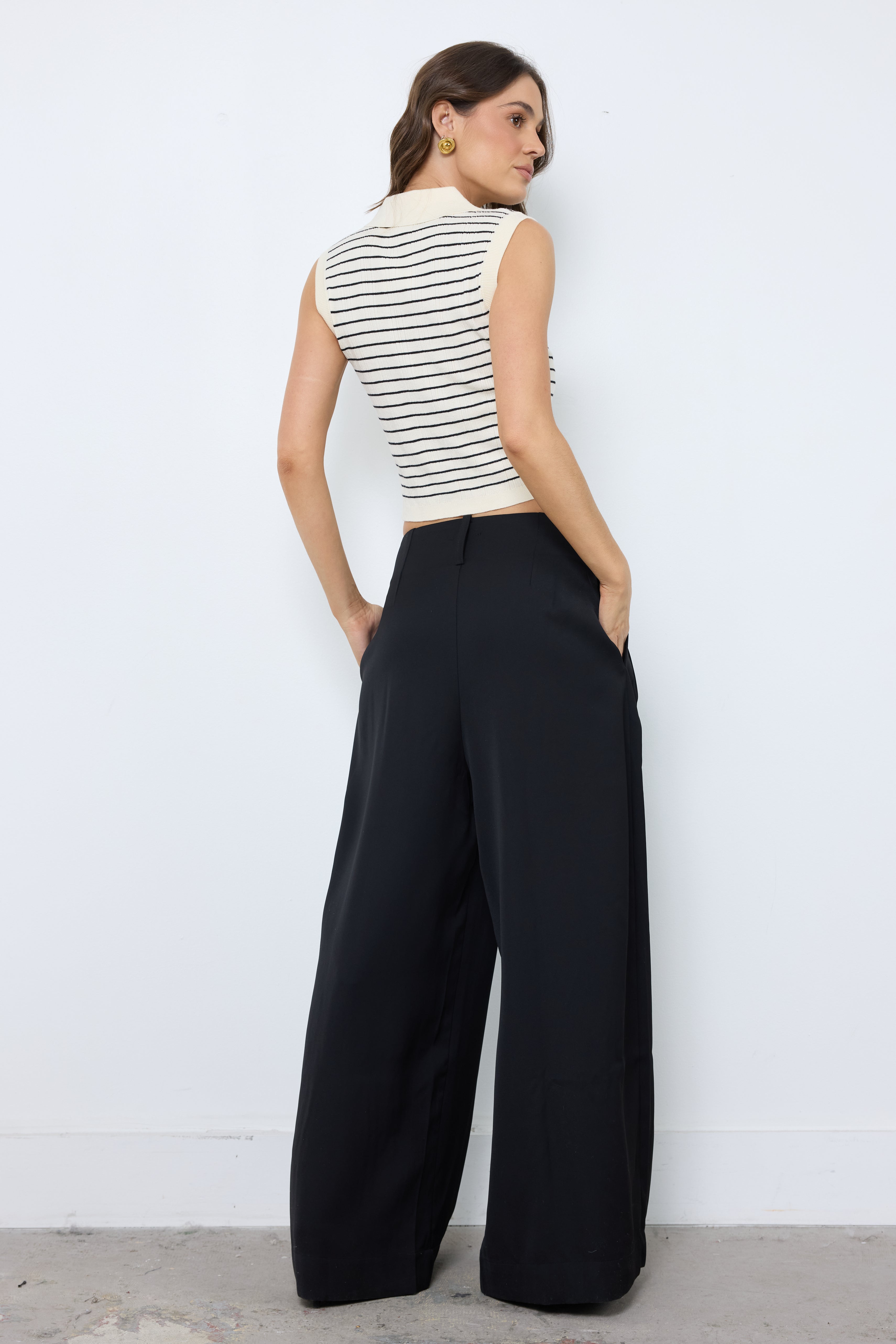 Breakfast at Bobbles Black Pants