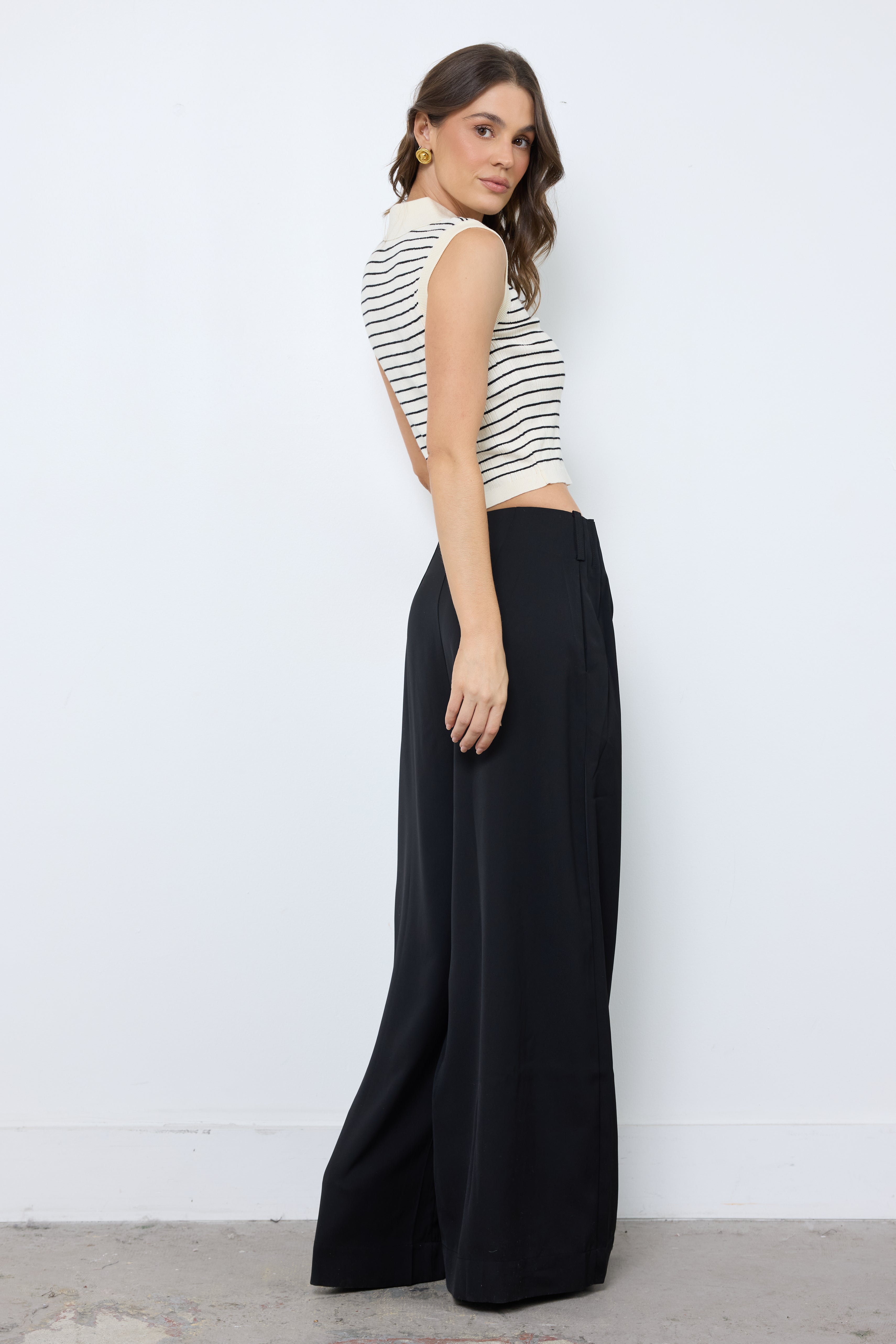 Breakfast at Bobbles Black Pants