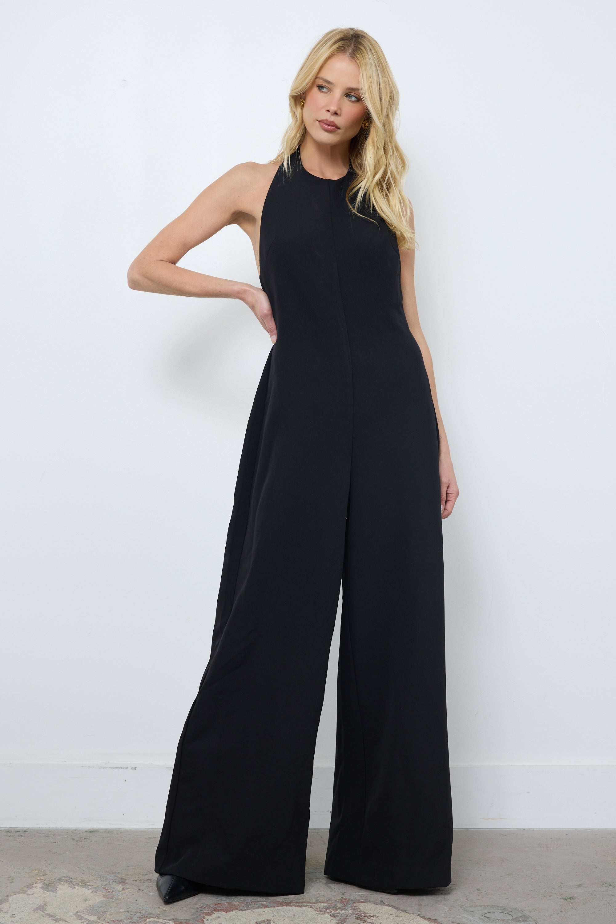Demi Black Jumpsuit