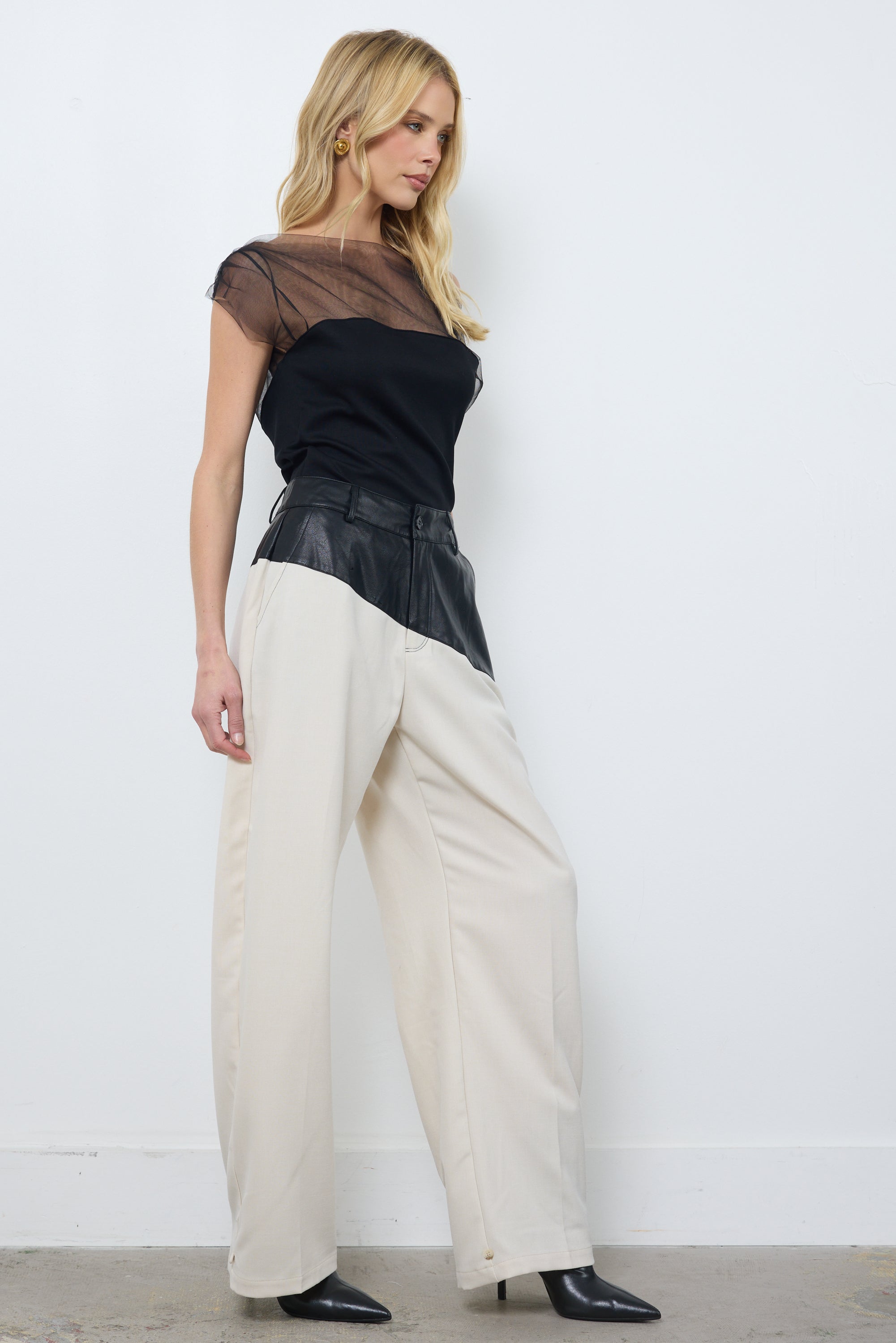 Ran Out of Ink Black/Stone Pants