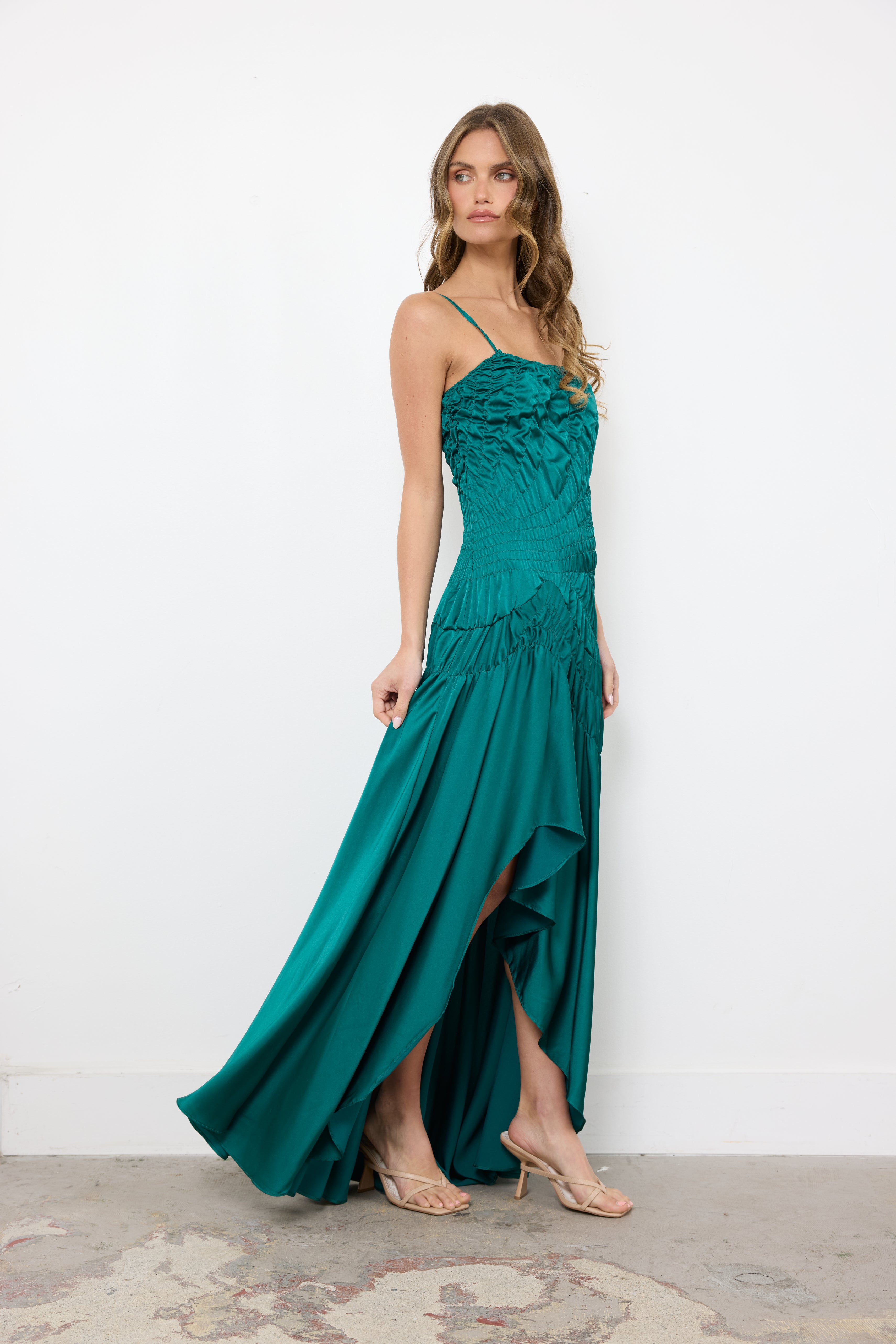 Making Magic Teal Green Dress