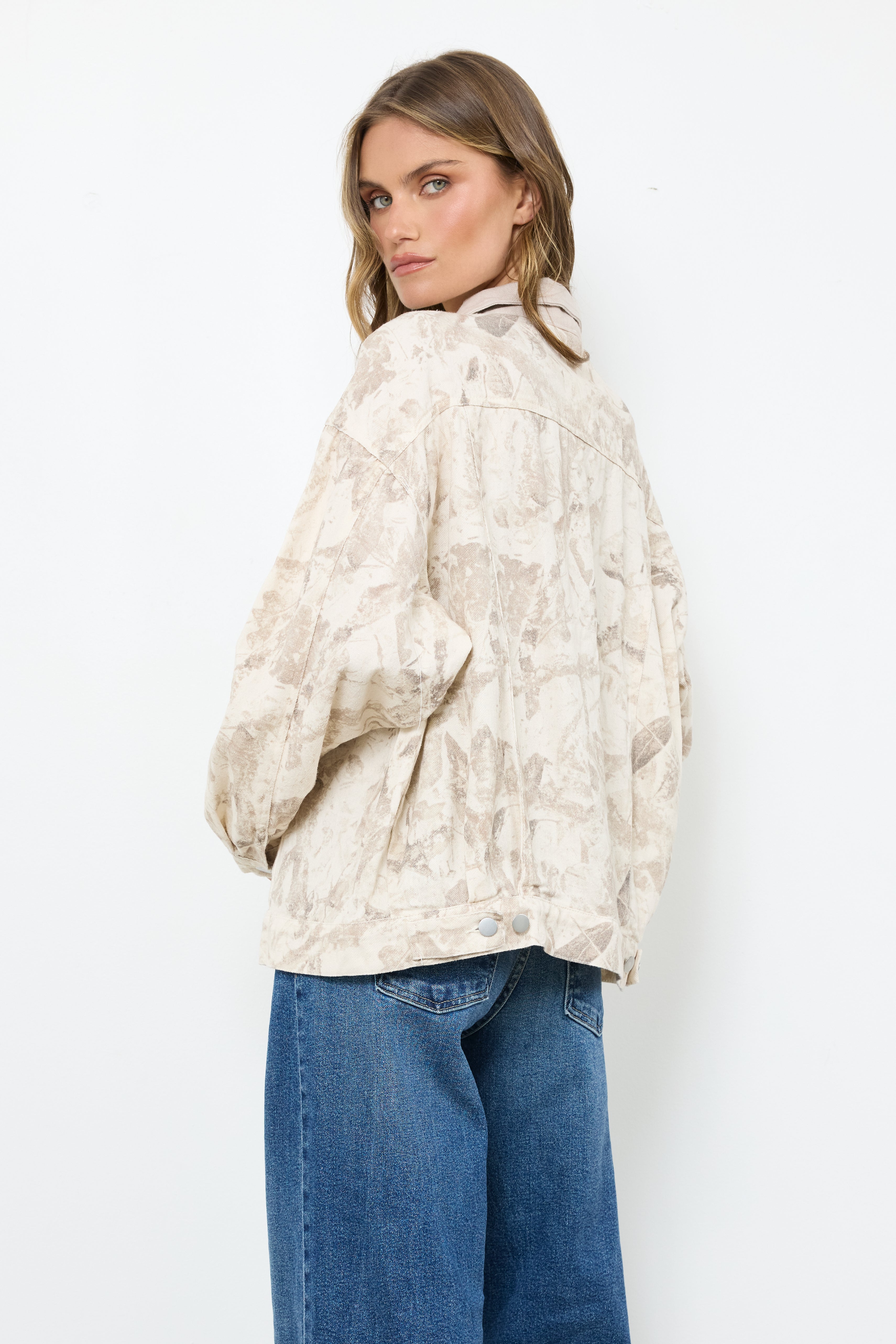 Inspired By SJ Cream Tan Jacket - Bobbles & Lace