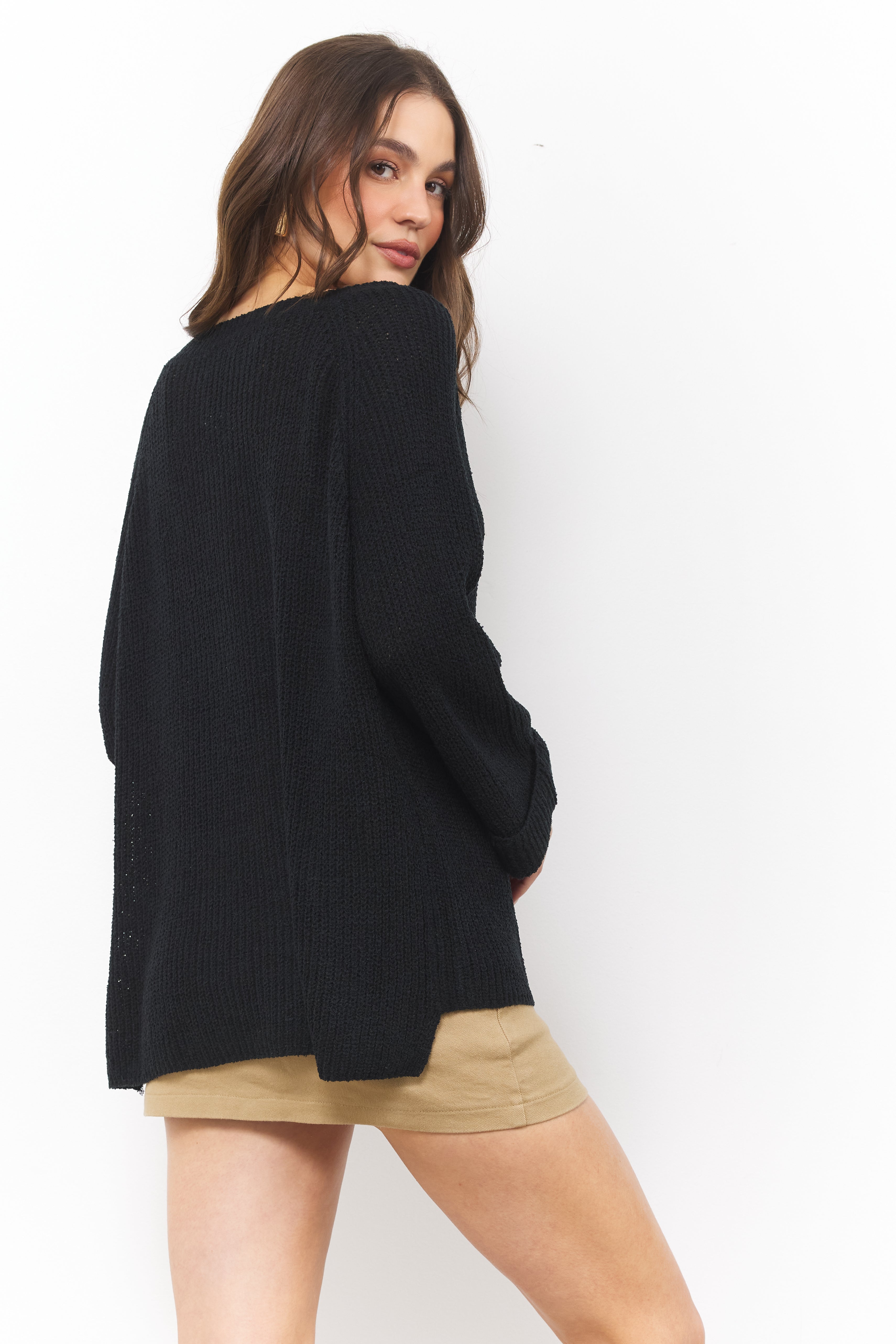 In The Past Tan Skort - Bobbles & Lace