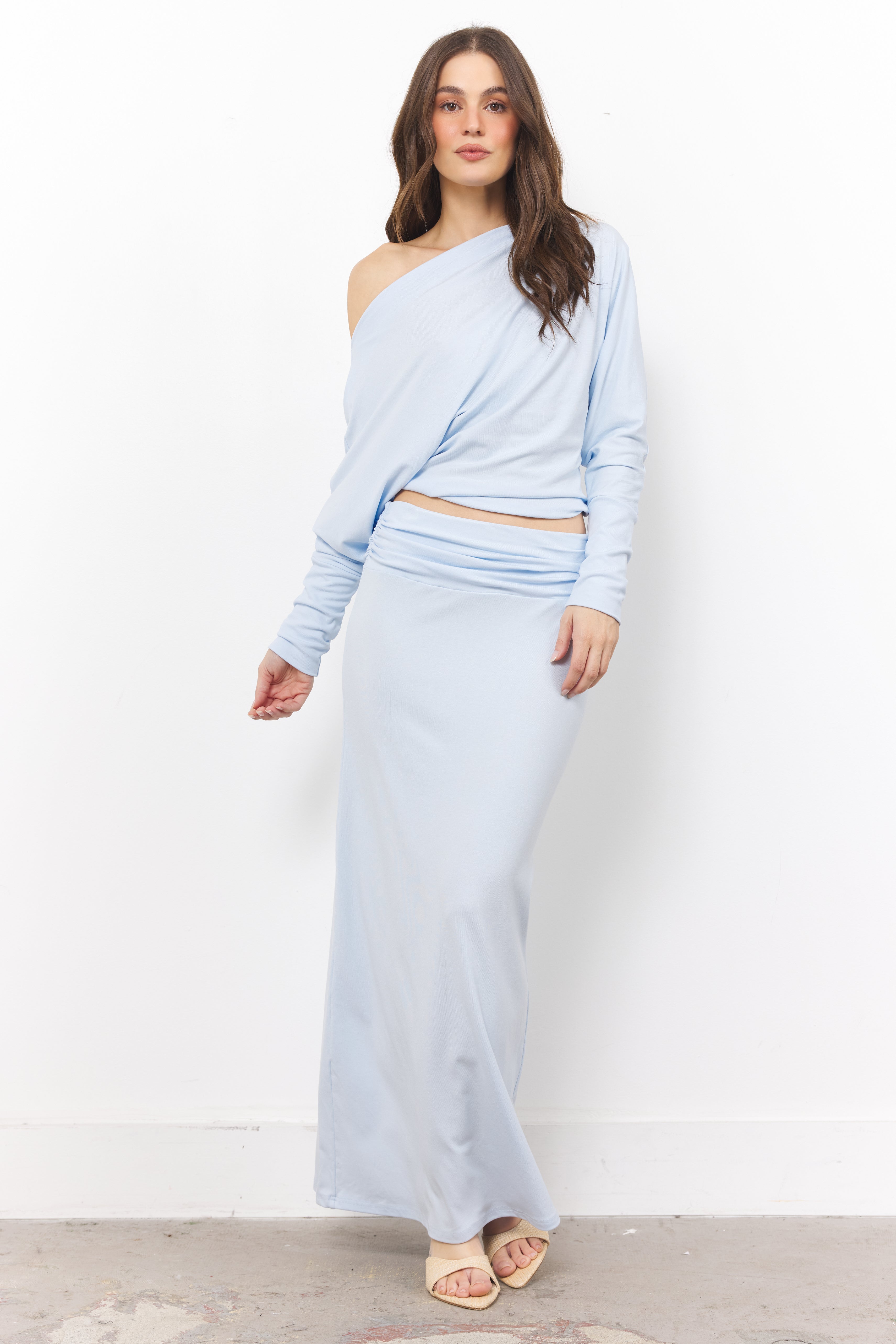 Cindy Light Blue Set - Bobbles & Lace