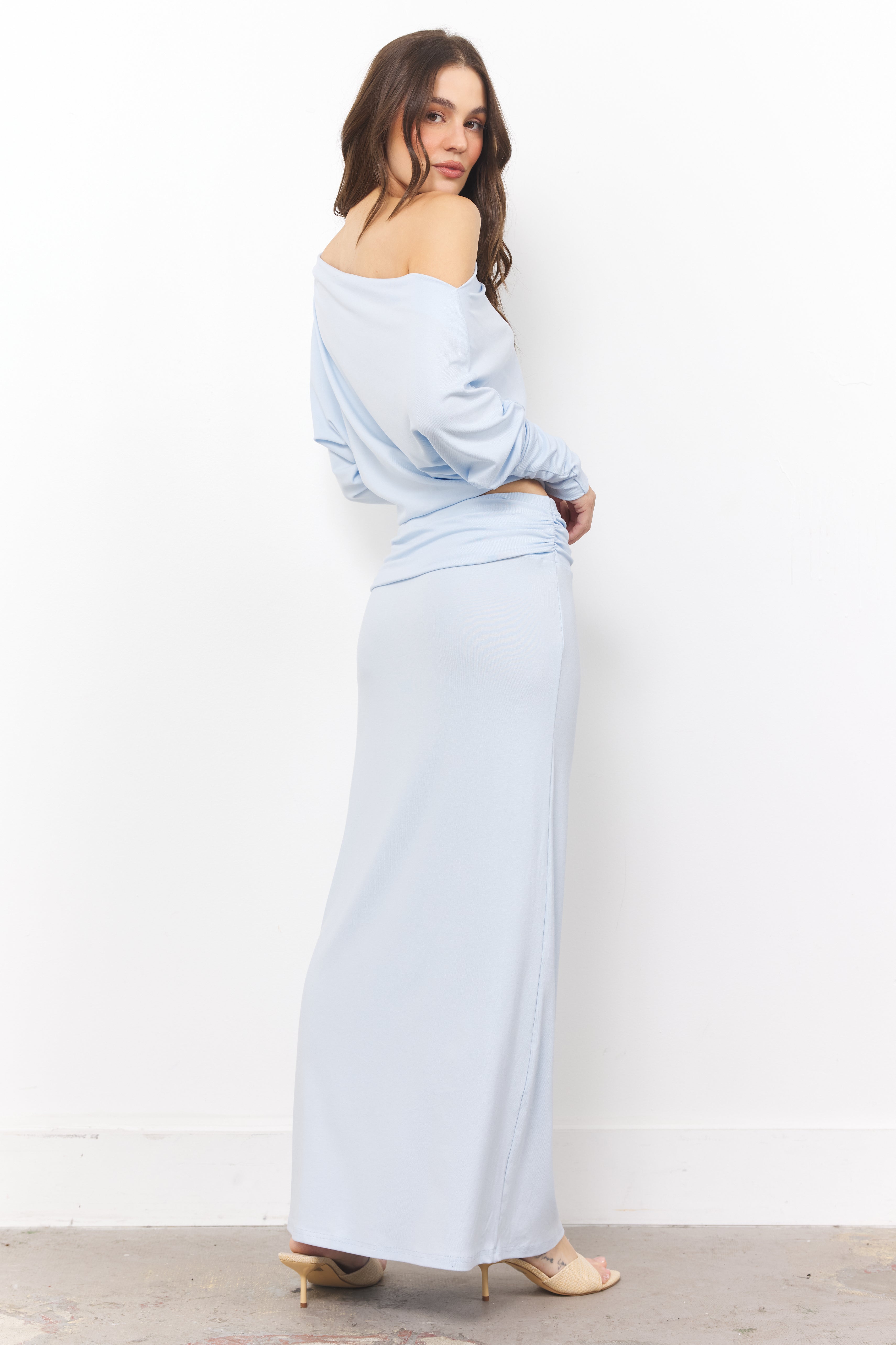 Cindy Light Blue Set - Bobbles & Lace