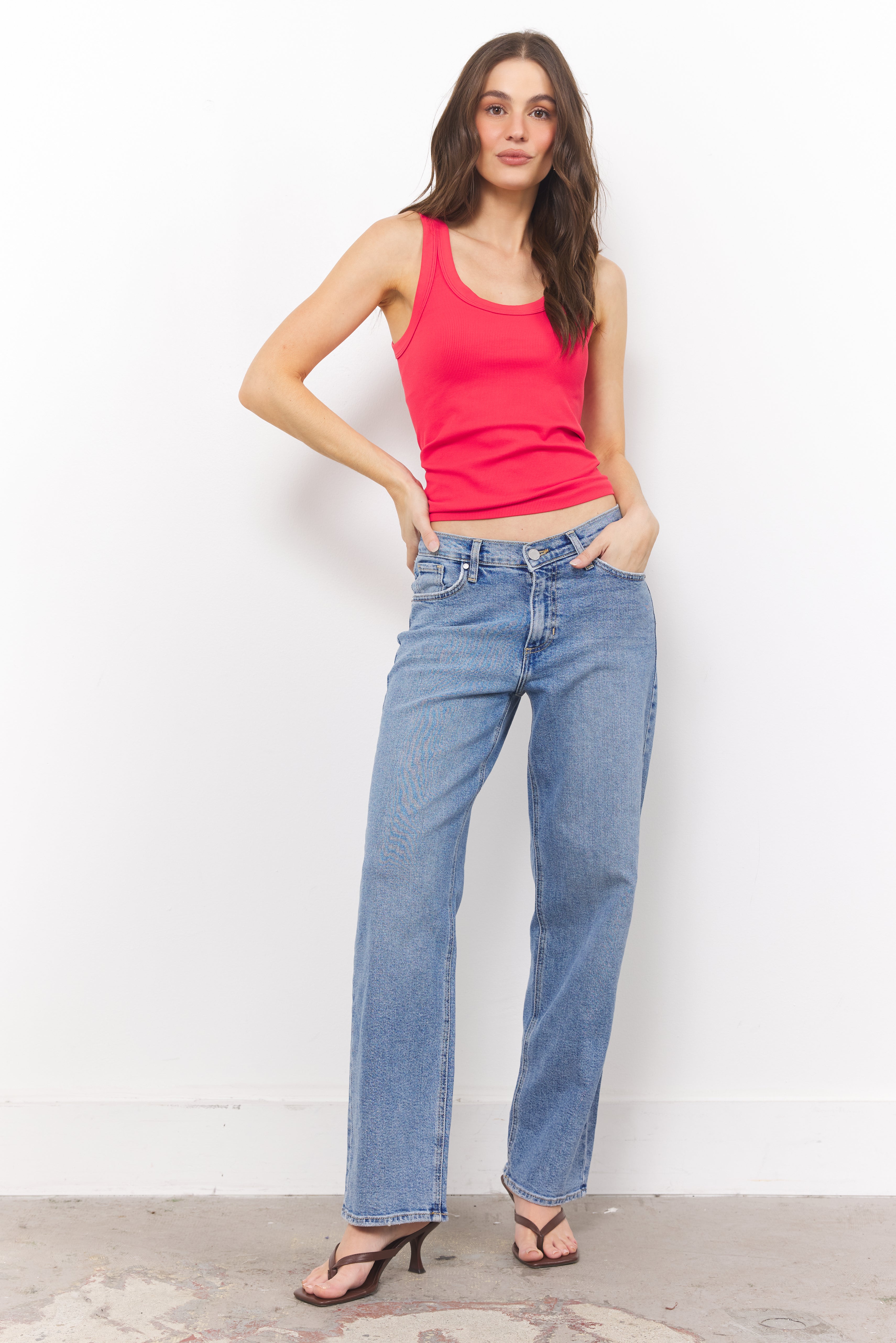 Velasco Light Denim Jeans - Bobbles & Lace