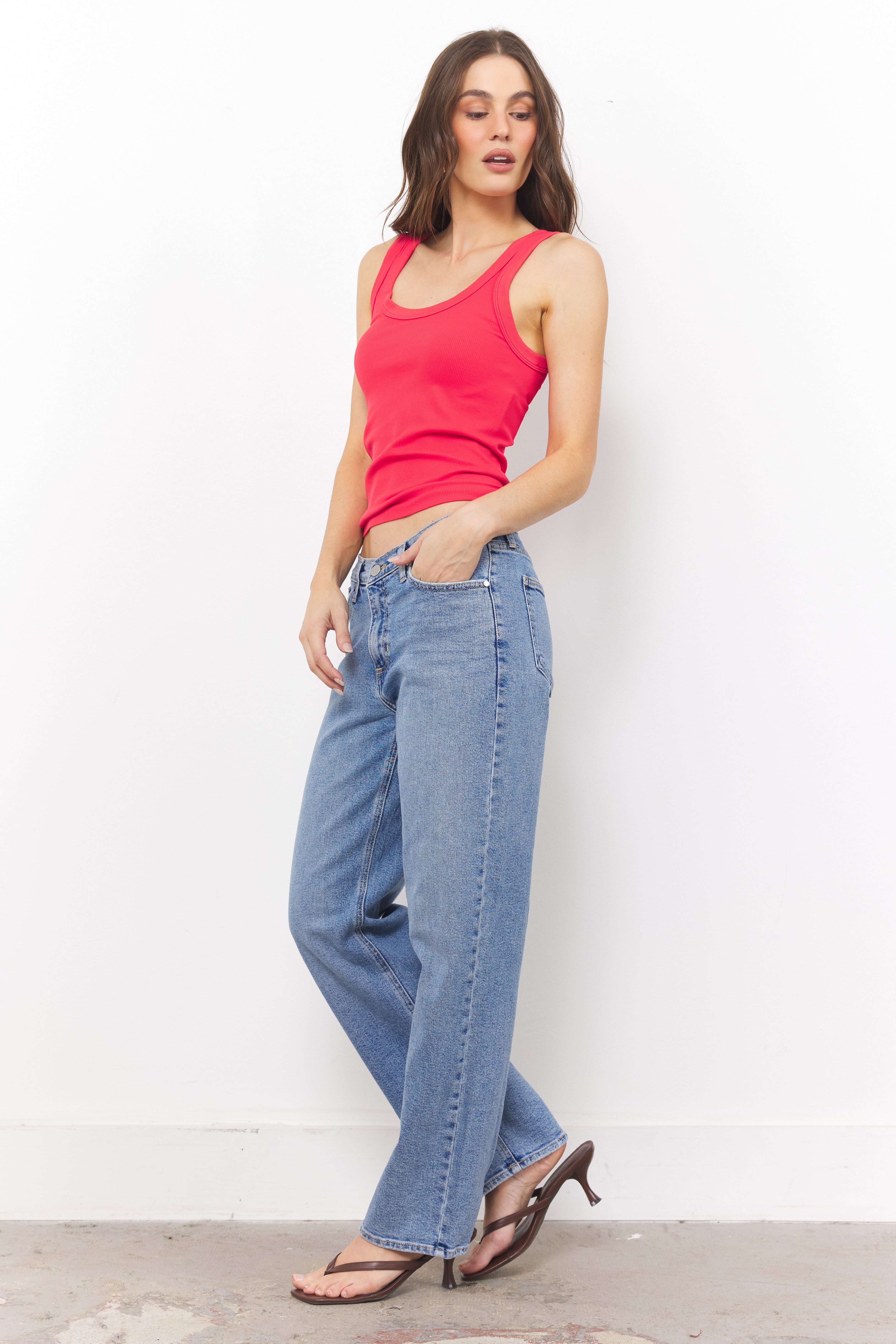 Velasco Light Denim Jeans - Bobbles & Lace