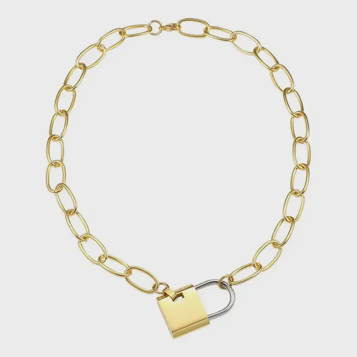Keep a Secret Gold Plated Necklace
