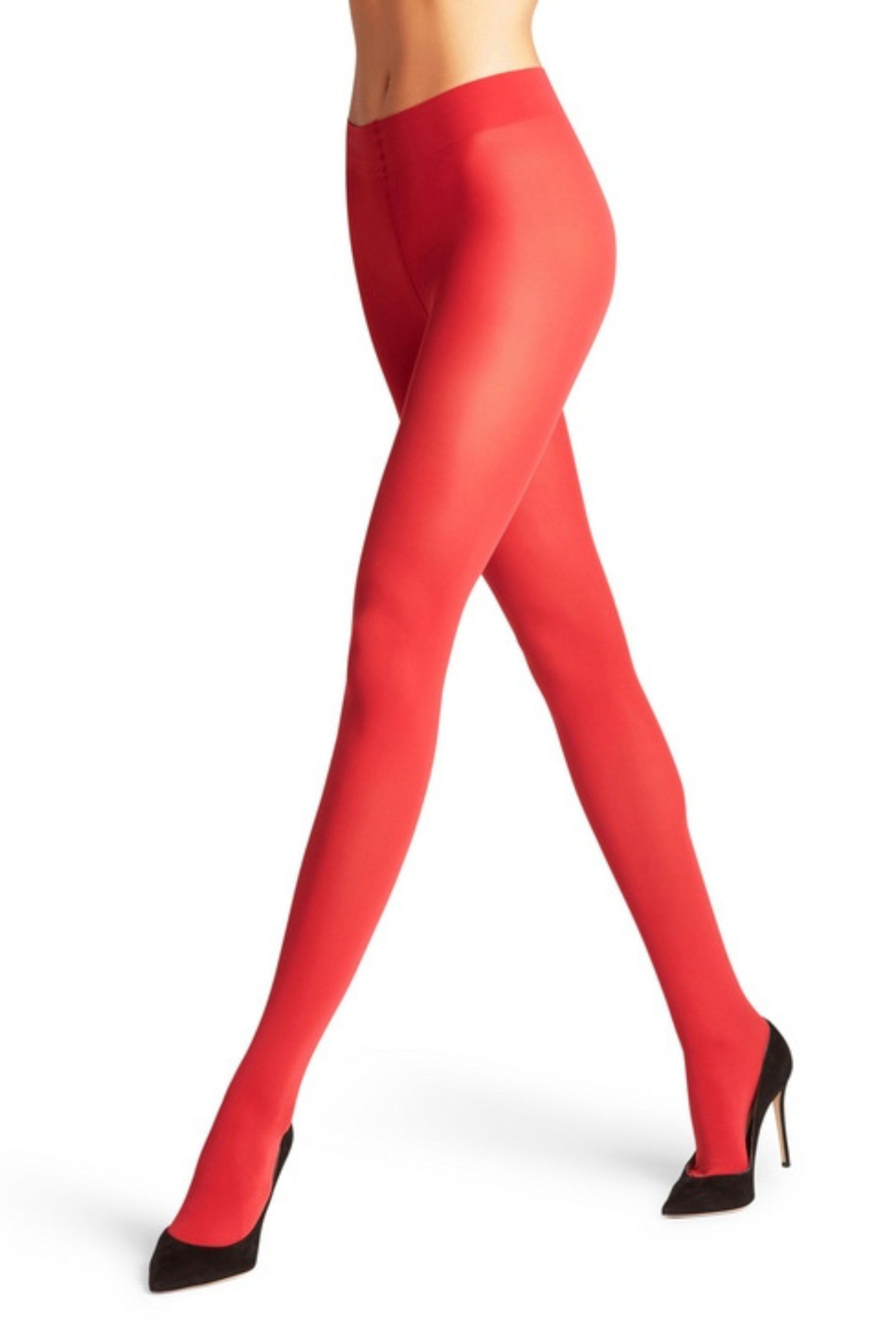 Off The Runway Red Tights (FINAL SALE)