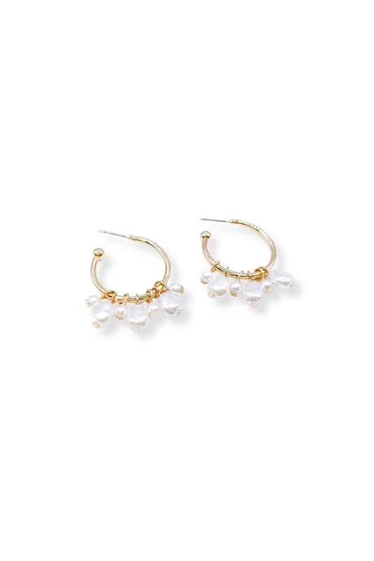 Annie Gold Hoops